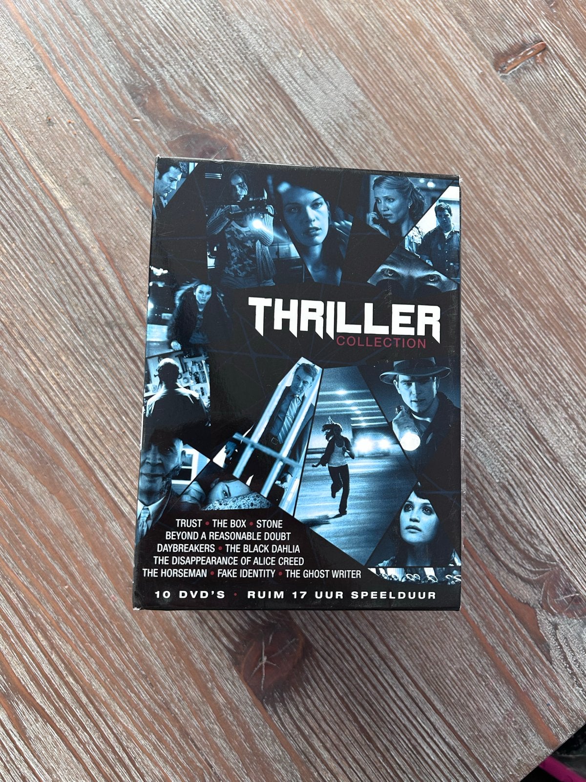 Thriller Collection DVD Boxset - 10 Films, Ruim 17 Uur, Vanaf 16 jaar, Ophalen of Verzenden, Nieuw in verpakking, Actiethriller