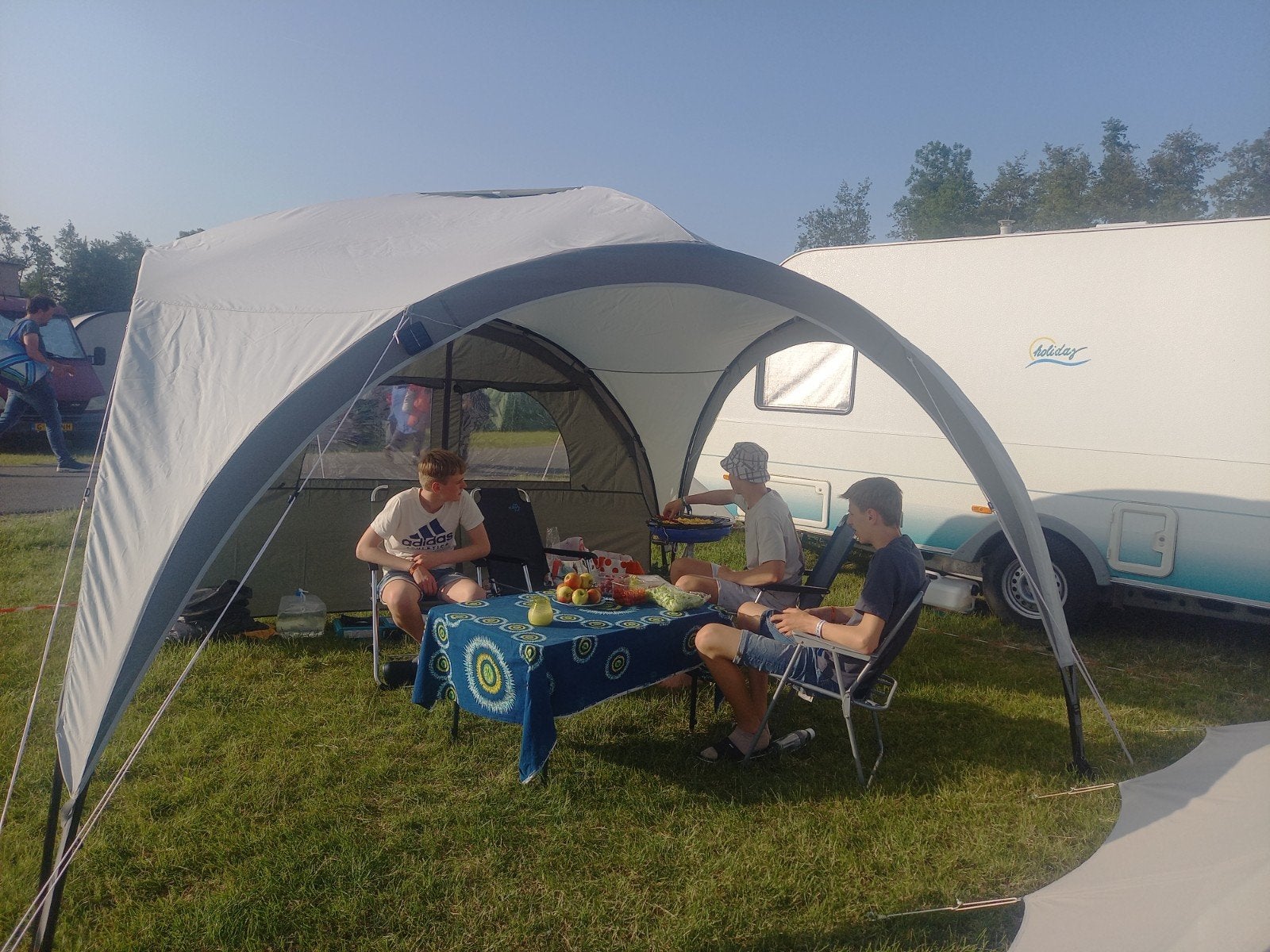 Coleman partytent 3x3m, Ophalen of Verzenden, Minder dan 5 meter