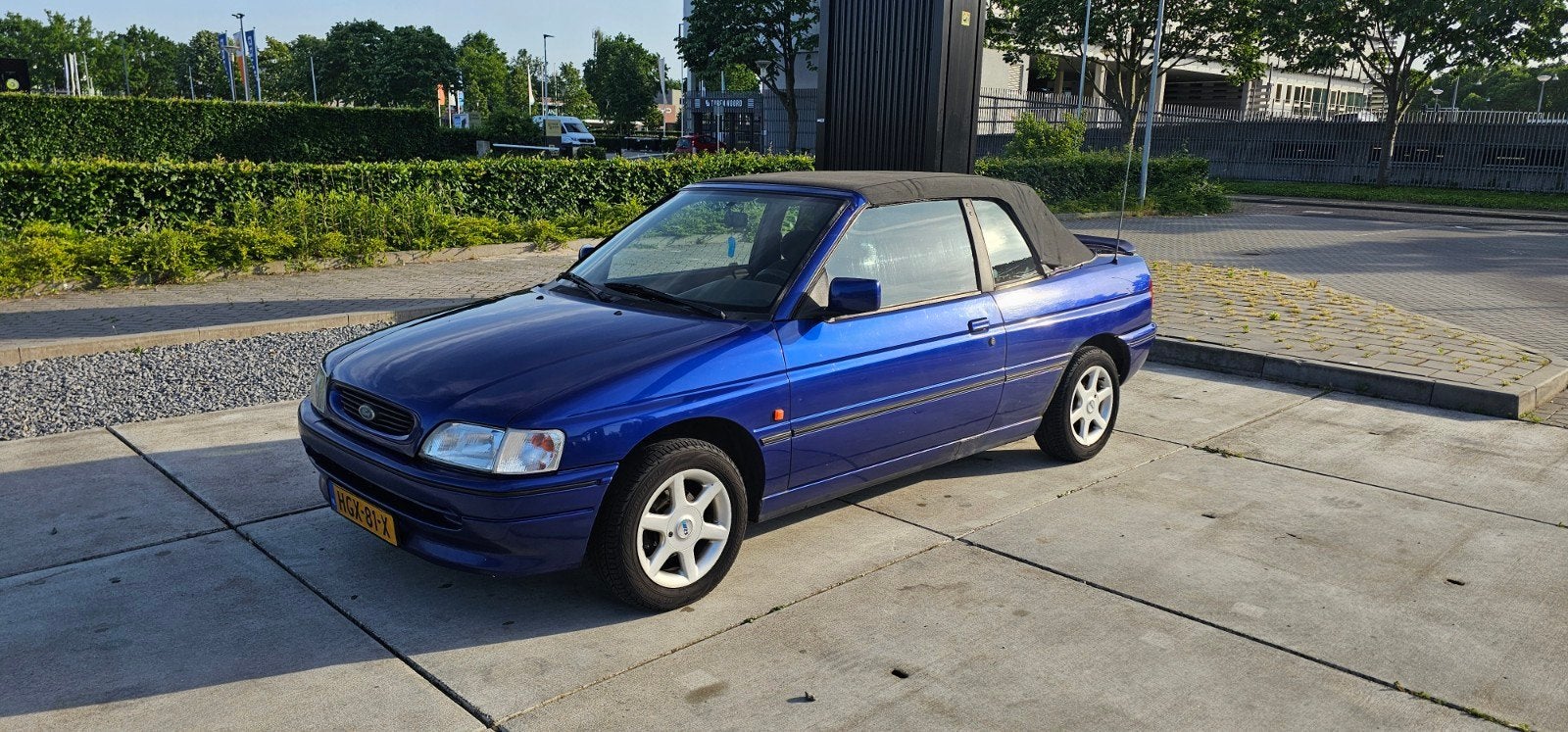 Ford 1994 Blauw, Auto's, Ford, Escort, 4 cilinders, Cabriolet, Blauw