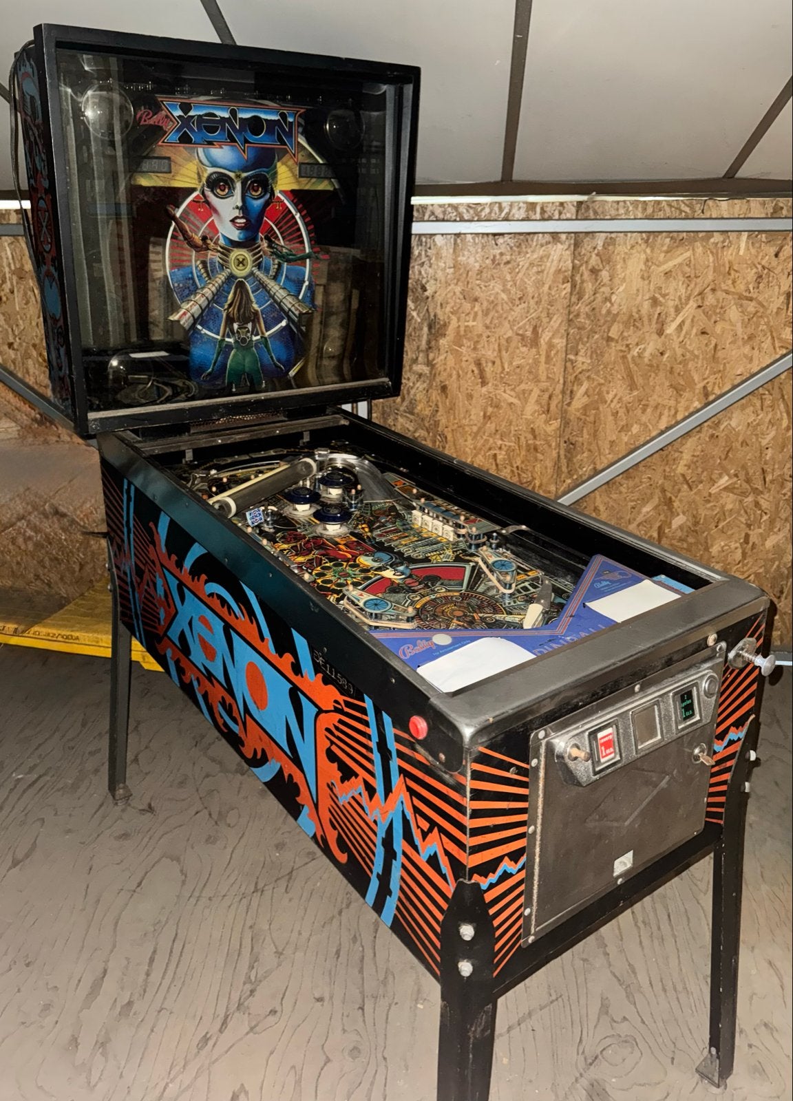 Bally Xenon Flipperkast, Verzamelen, Automaten | Flipperkasten, Ophalen, Gebruikt, Elektronisch, Bally