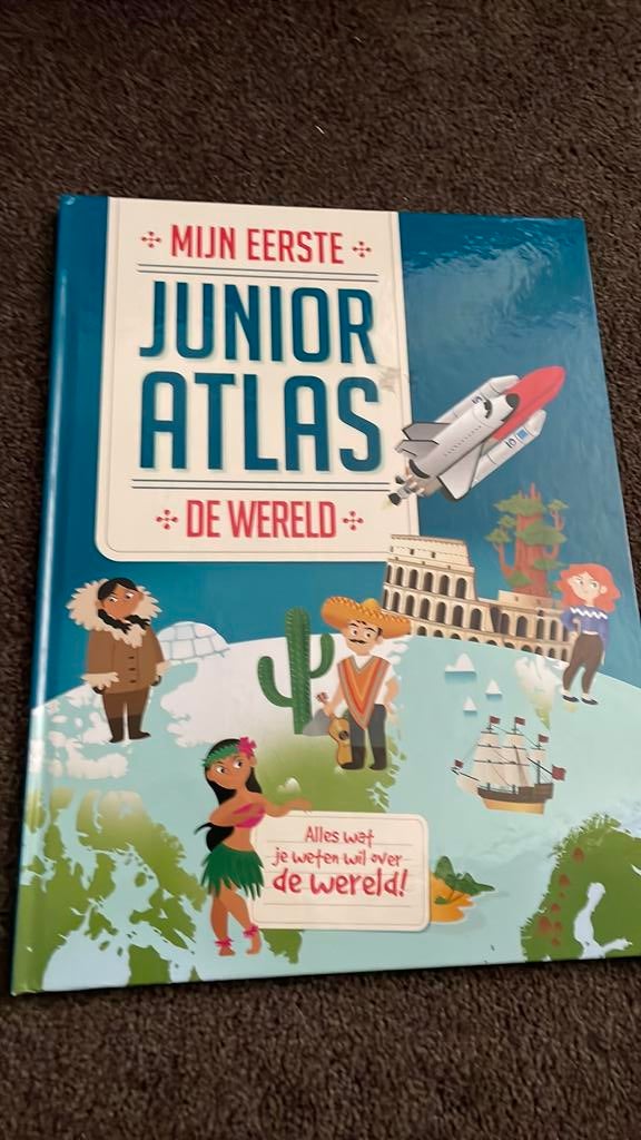 Kinderatlas De wereld, Ophalen of Verzenden, Zo goed als nieuw