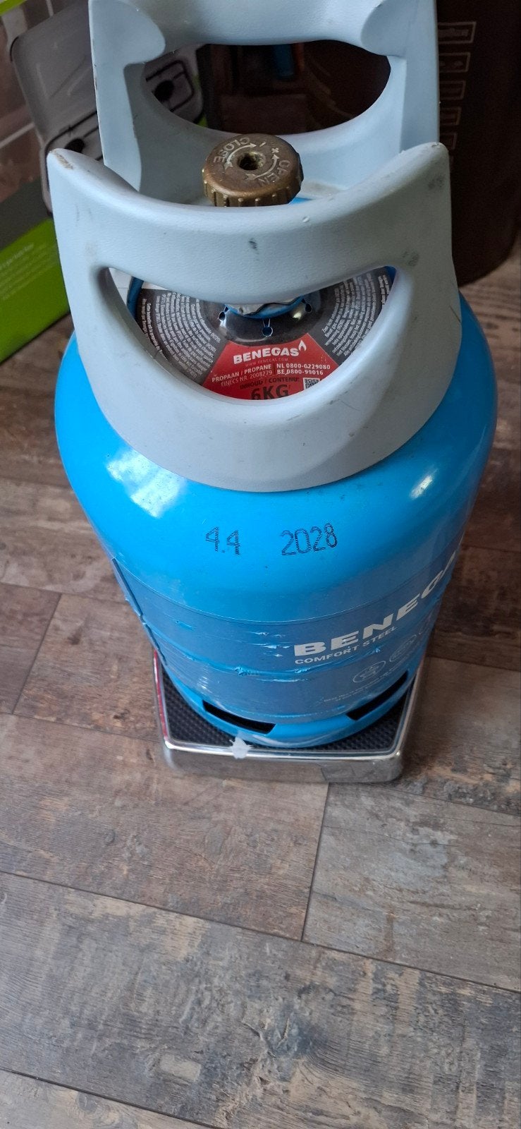 Benegas 6kg, Ophalen