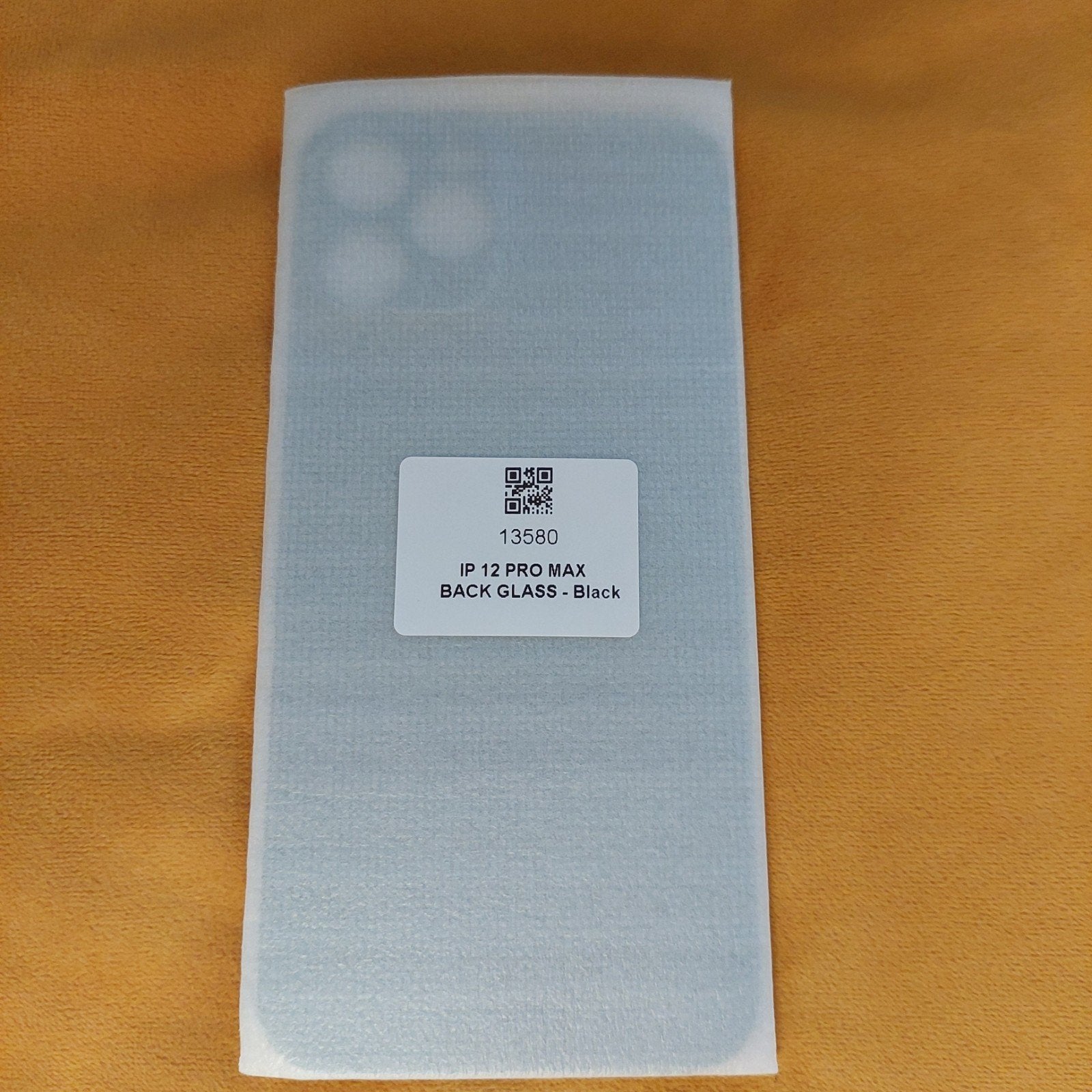IP 12 Pro Max Back Glass - Black (Nieuw), Zwart, Frontje of Cover, Nieuw, Ophalen of Verzenden