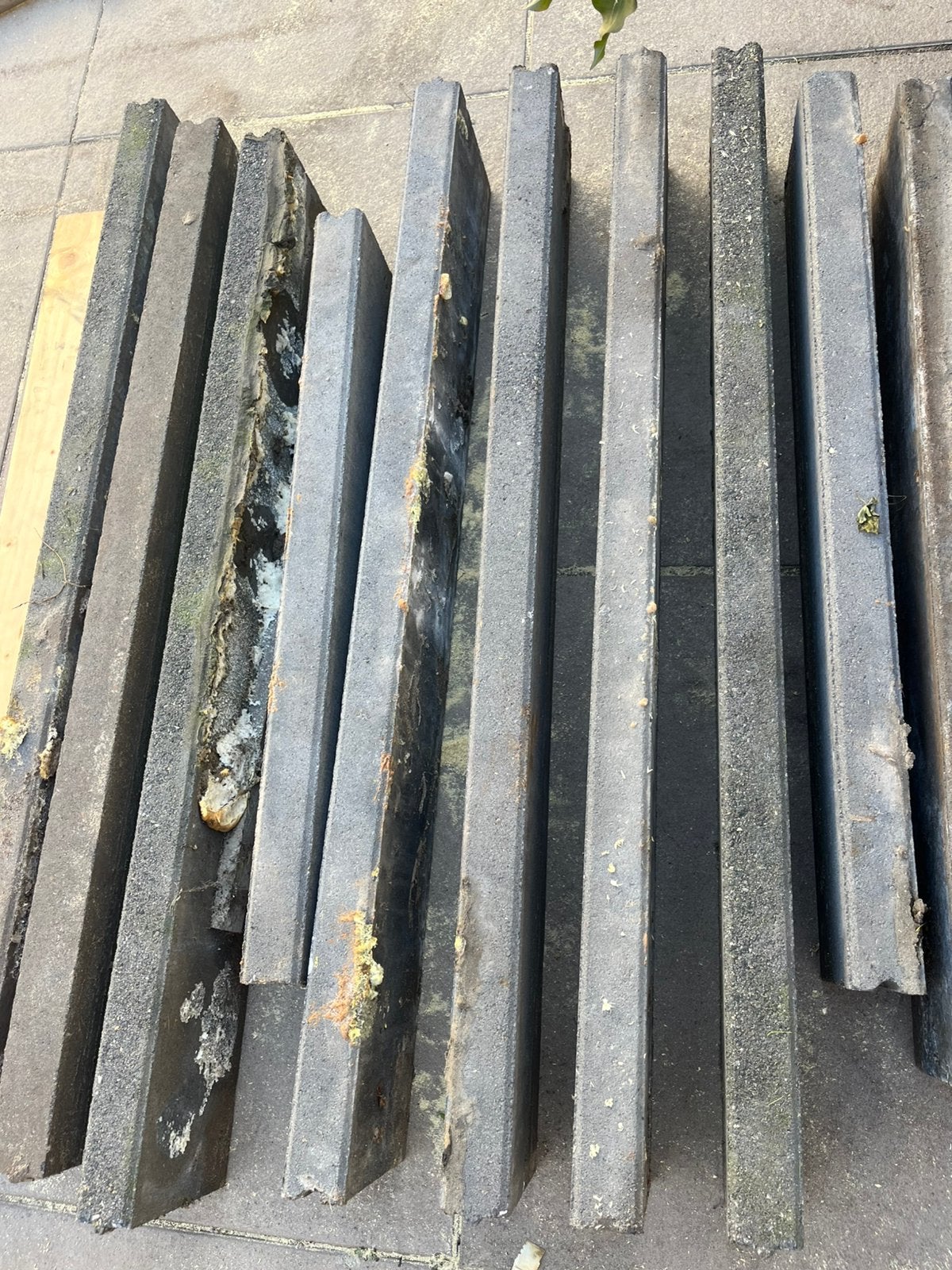 Kantopsluiting beton GARTIS ophalen, Ophalen of Verzenden, Zo goed als nieuw, Minder dan 180 cm, Palen