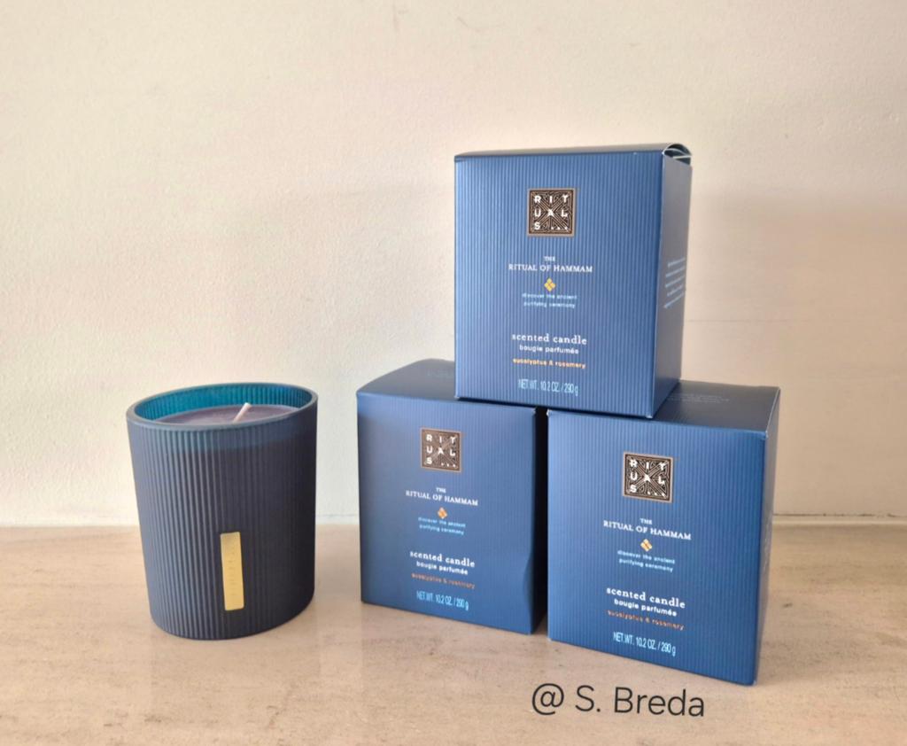 Rituals | Hammam | Geurkaars 290 gram kaars, Ophalen, Overige materialen, Blauw, Nieuw