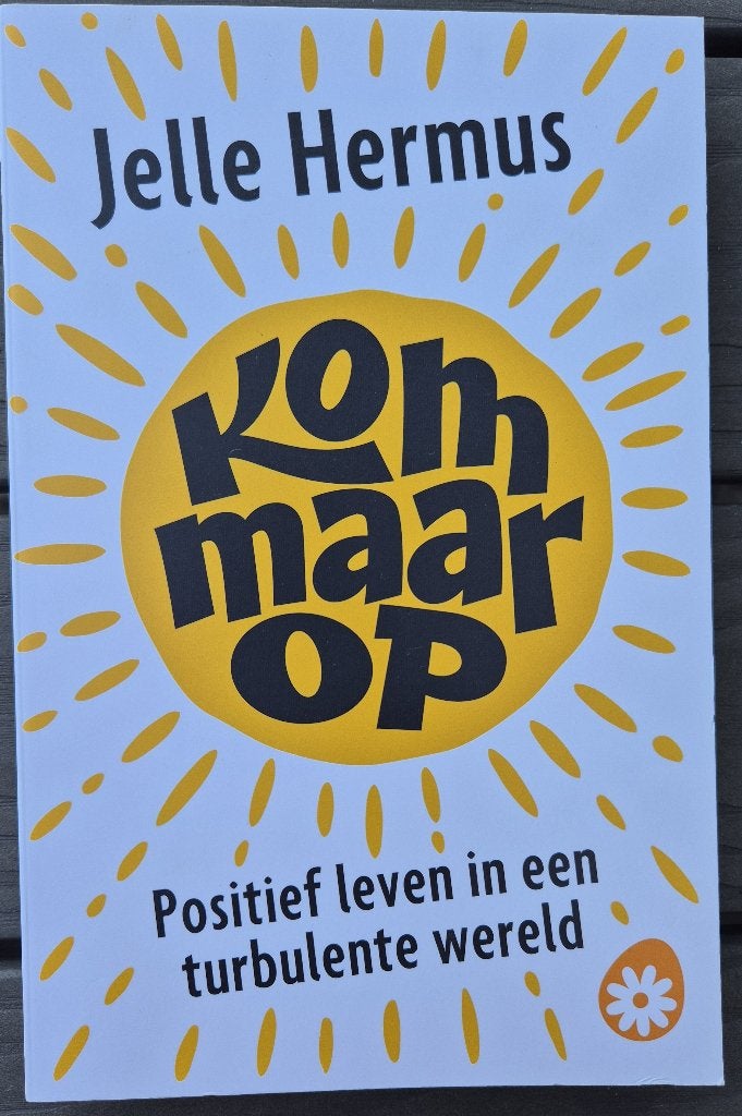 Jelle Hermus - Kom maar op, Boeken, Persoonlijkheidsleer, Ophalen of Verzenden, Zo goed als nieuw, Jelle Hermus