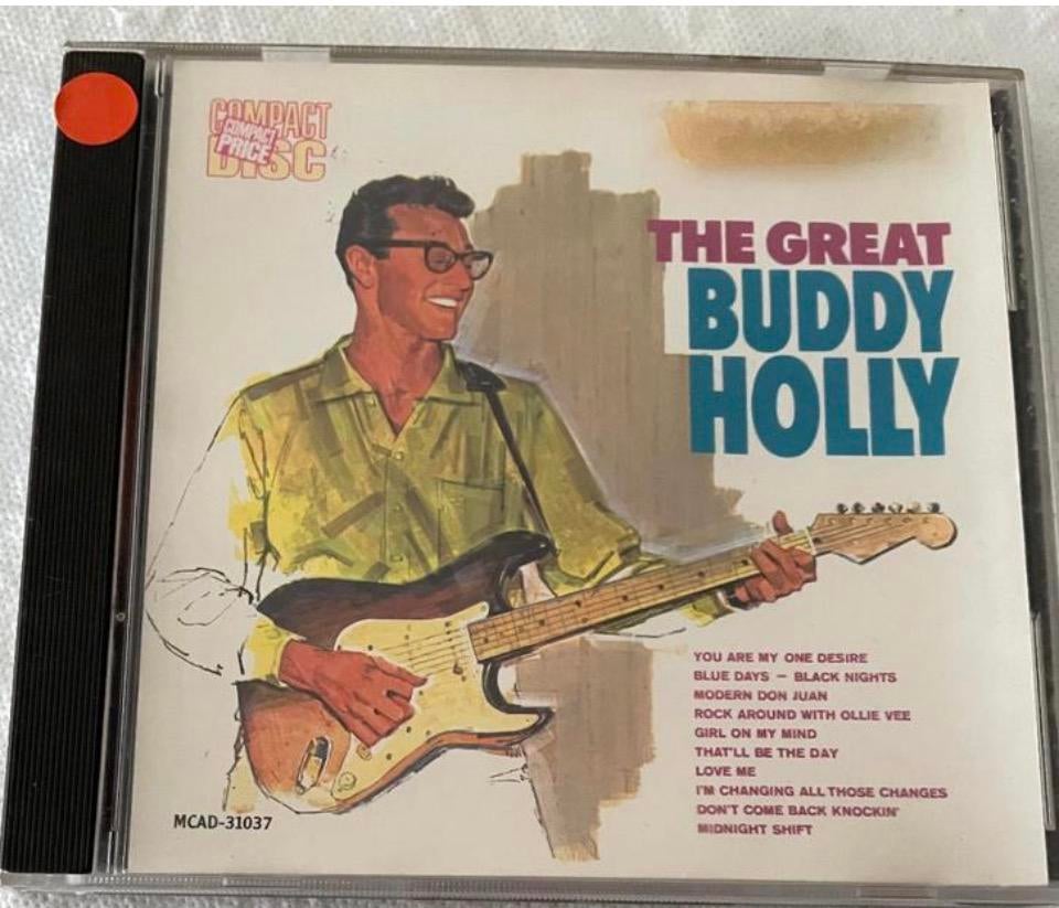 CD Buddy Holly The Great 1982., Cd's en Dvd's, Cd's | Pop, Zo goed als nieuw, Ophalen of Verzenden
