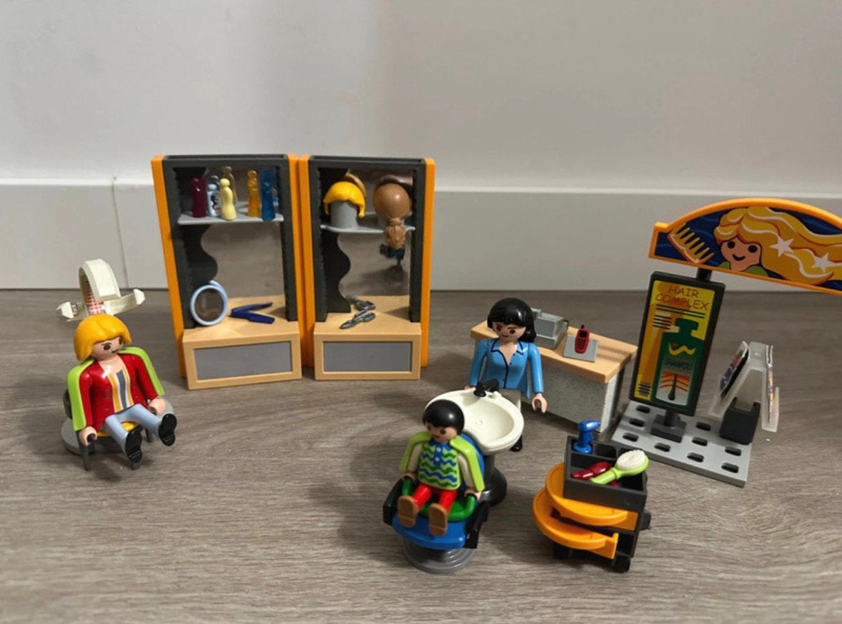 playmobil kapper, Ophalen of Verzenden, Zo goed als nieuw