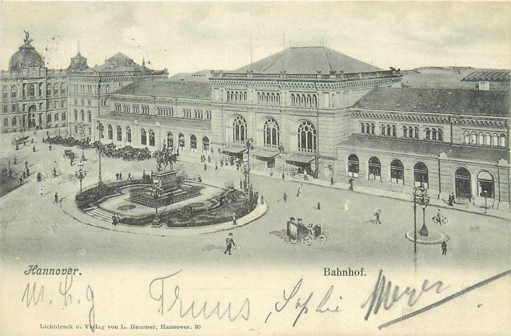 701-311-003 Hannover Bahnhof, Verzenden, Voor 1920, Duitsland