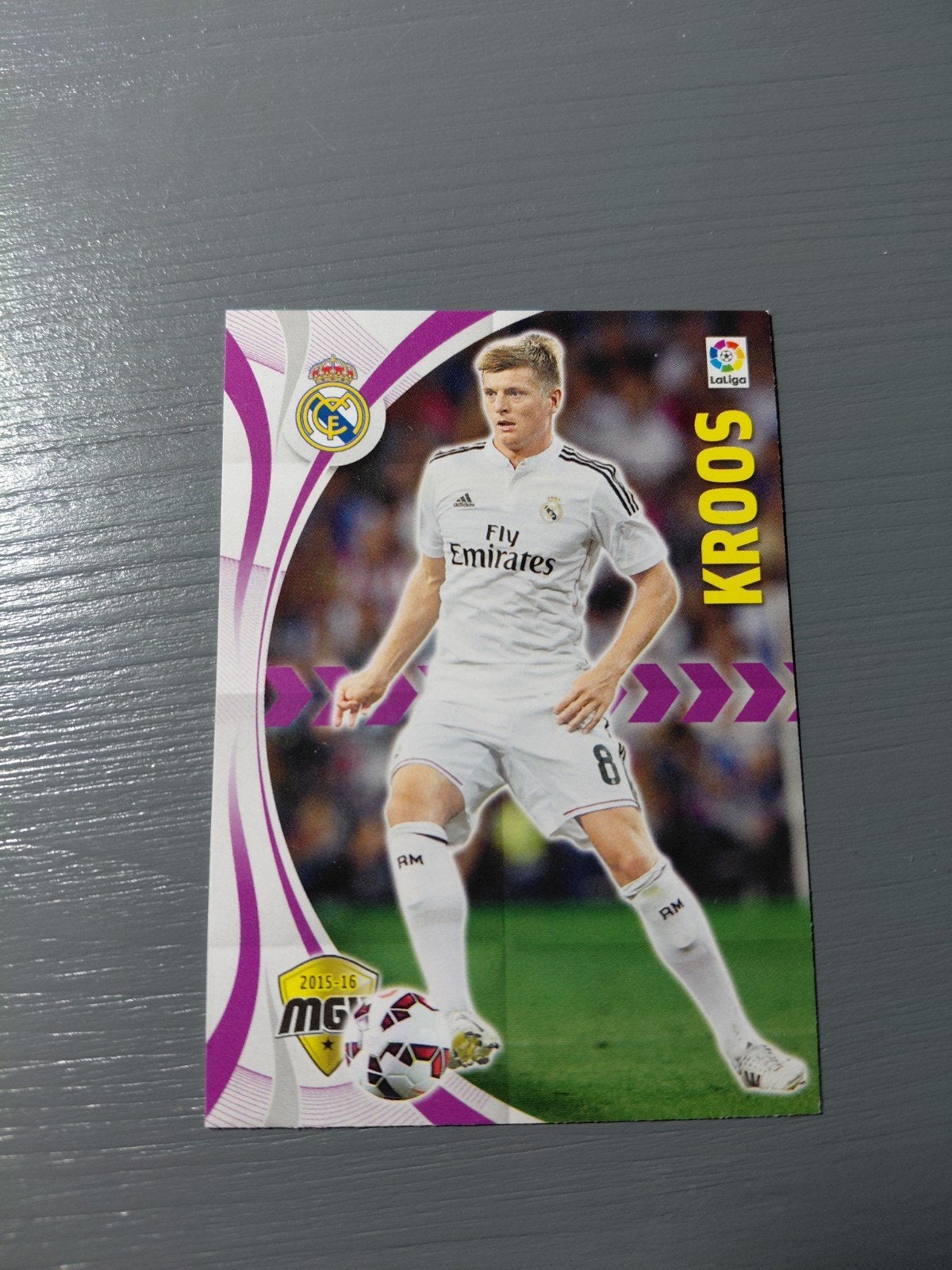 toni kroos (real madrid) panini laliga 2015/16, Ophalen of Verzenden, Nieuw, Buitenlandse clubs, Poster, Plaatje of Sticker