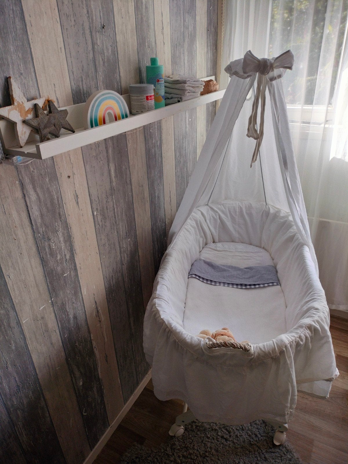 Rotan baby wieg / cosleeper, Ophalen, Wieg
