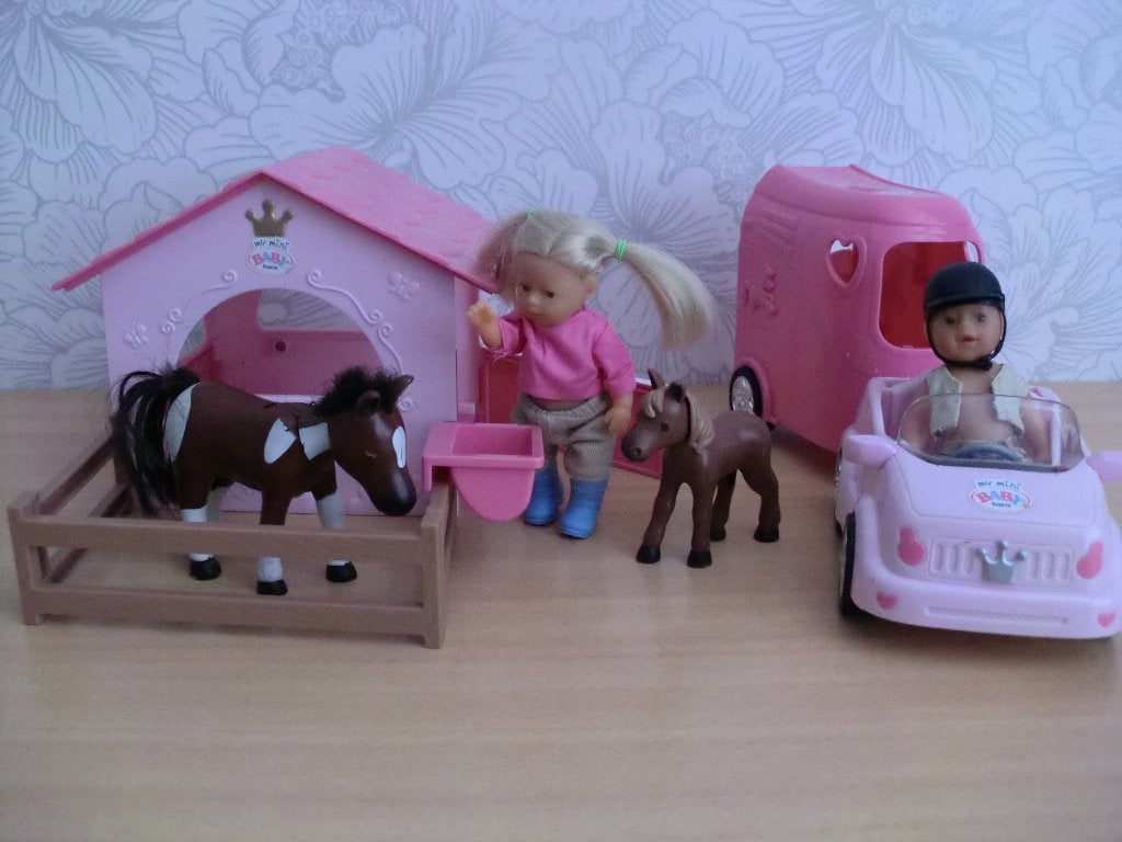 My MINI baby born manege en poppen, Kinderen en Baby's, Speelgoed | Poppen, Ophalen, Zo goed als nieuw, Overige typen