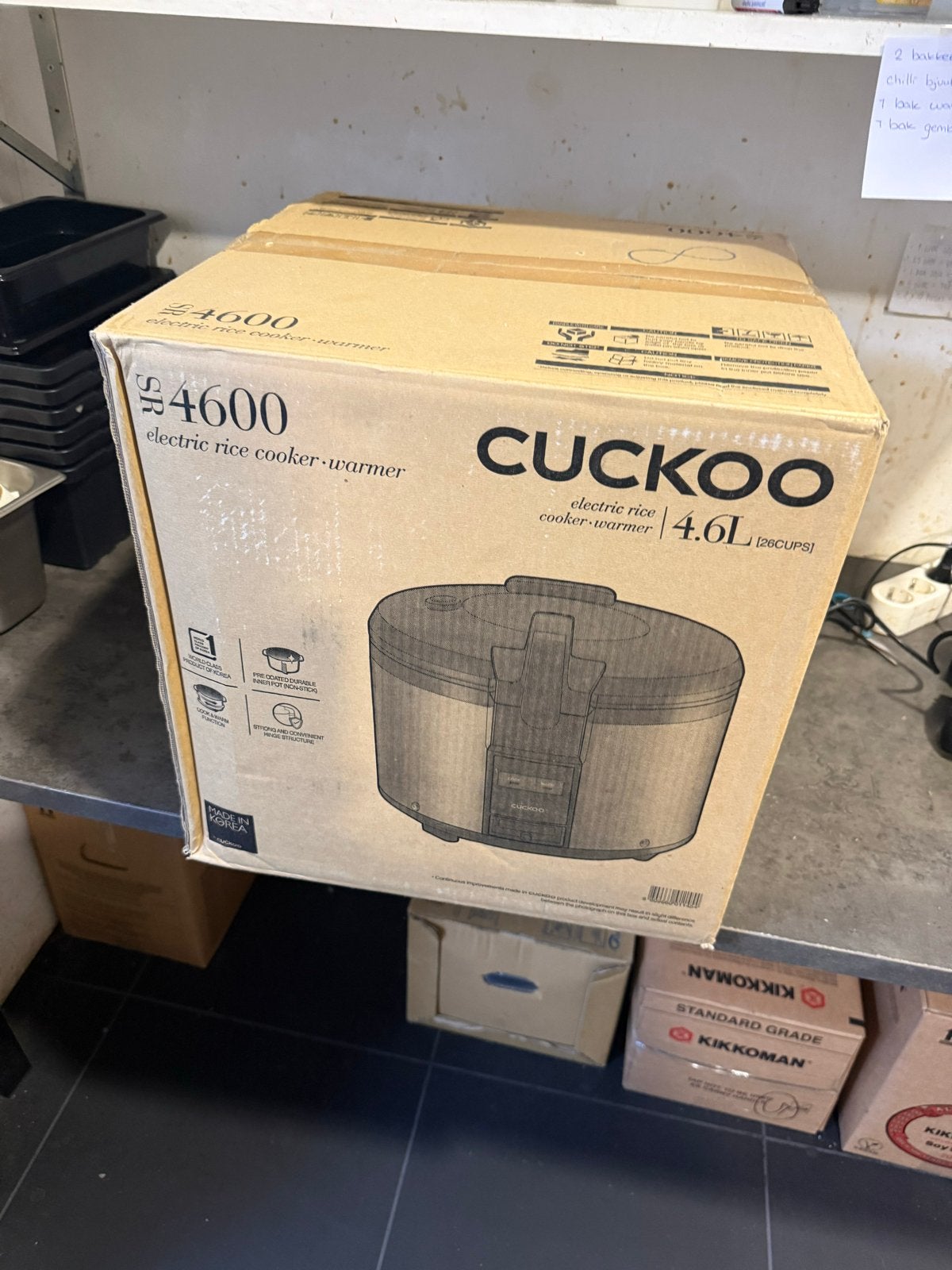 Cuckoo SR-4600 Elektrische Rijstkoker - 4.6L, Ophalen, Nieuw