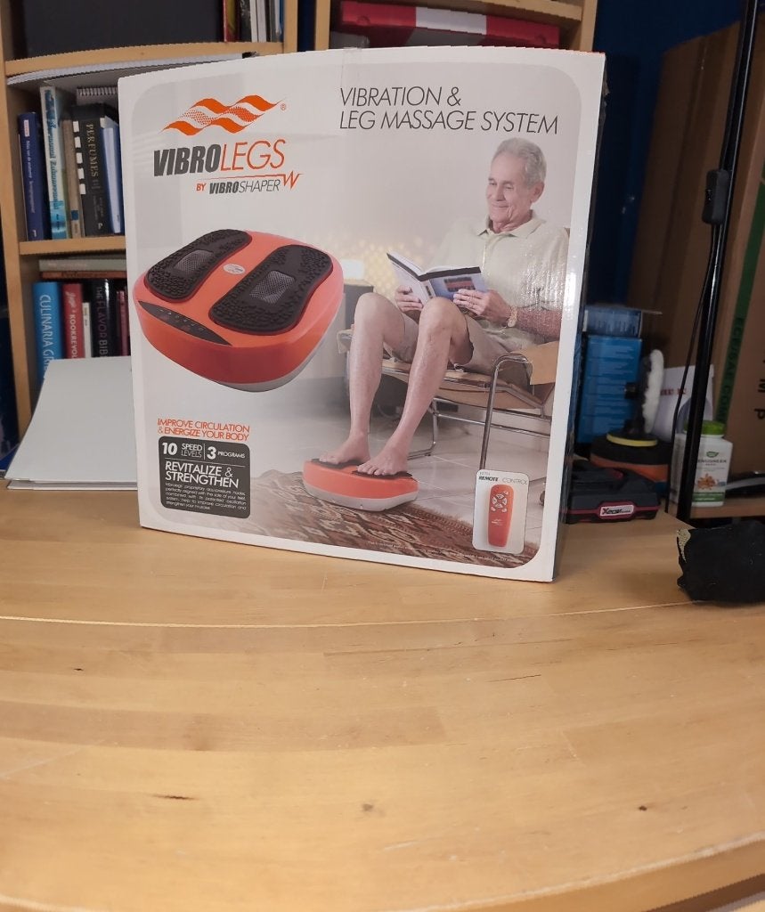voetmassage vibratie apparaat, Ophalen, Zo goed als nieuw, Apparaat