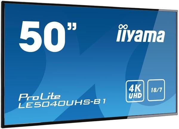 Iiyama ProLite LE5040UHS-B1 Zwart, Computers en Software, Monitoren, Ophalen, Gebruikt, IPS, IIYAMA      .