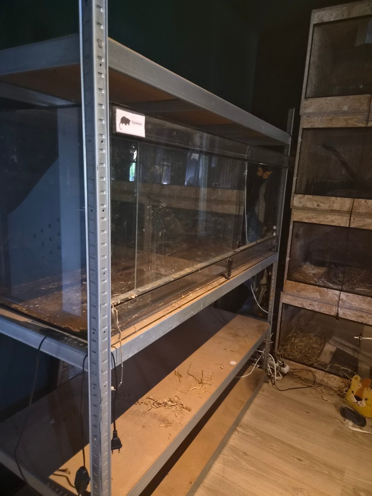 Gratis terrarium 150 x 60 x 60, Dieren en Toebehoren, Reptielen en Amfibieën | Toebehoren, Ophalen, Gebruikt, Terrarium of Paludarium