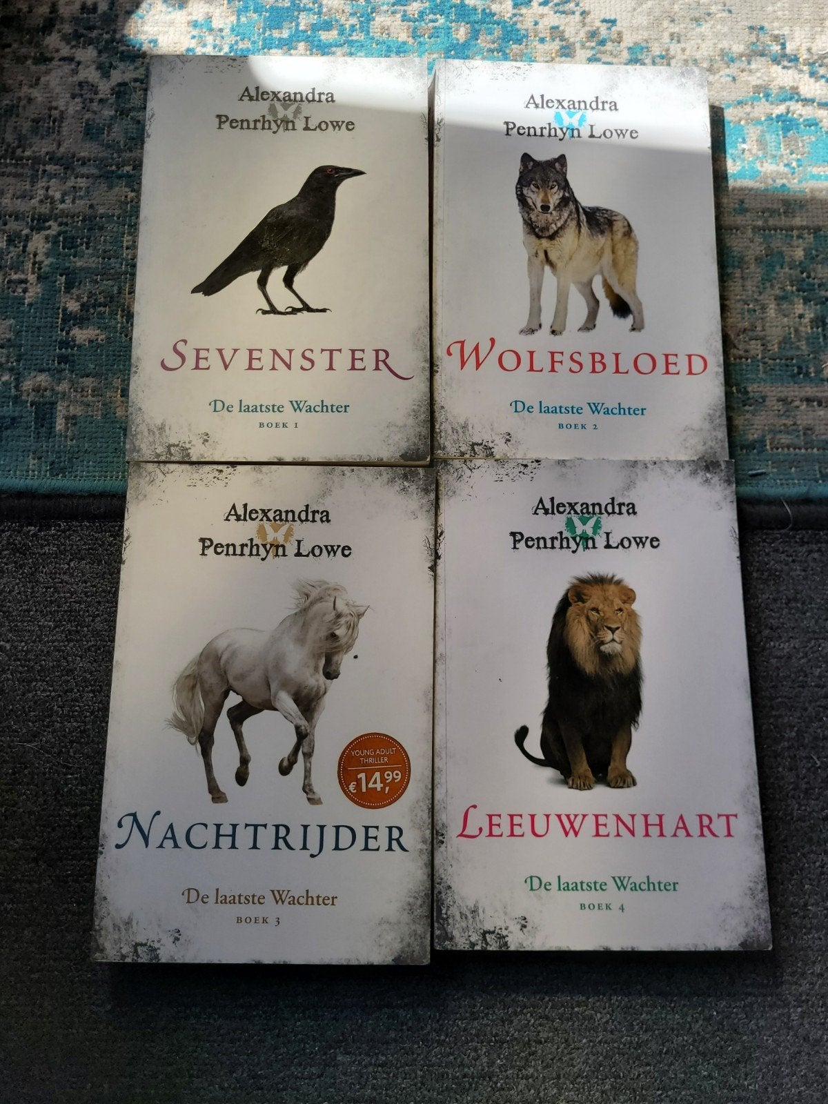 De laatste wachter serie - Alexandra Penrhyn Lowe (4 boeken), Ophalen of Verzenden, Gelezen, Alexandra Penrhyn Lowe