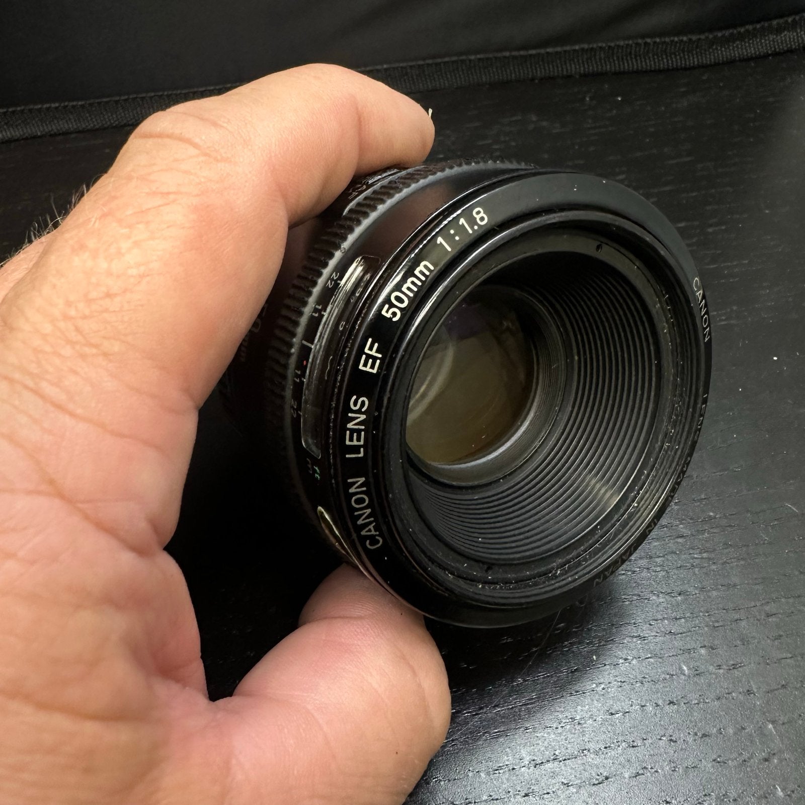 Canon EF 50mm f/1.8 Mark I | Metaal Mount | Zeer nette staat, F, Canon, Standaardlens, 50 mm