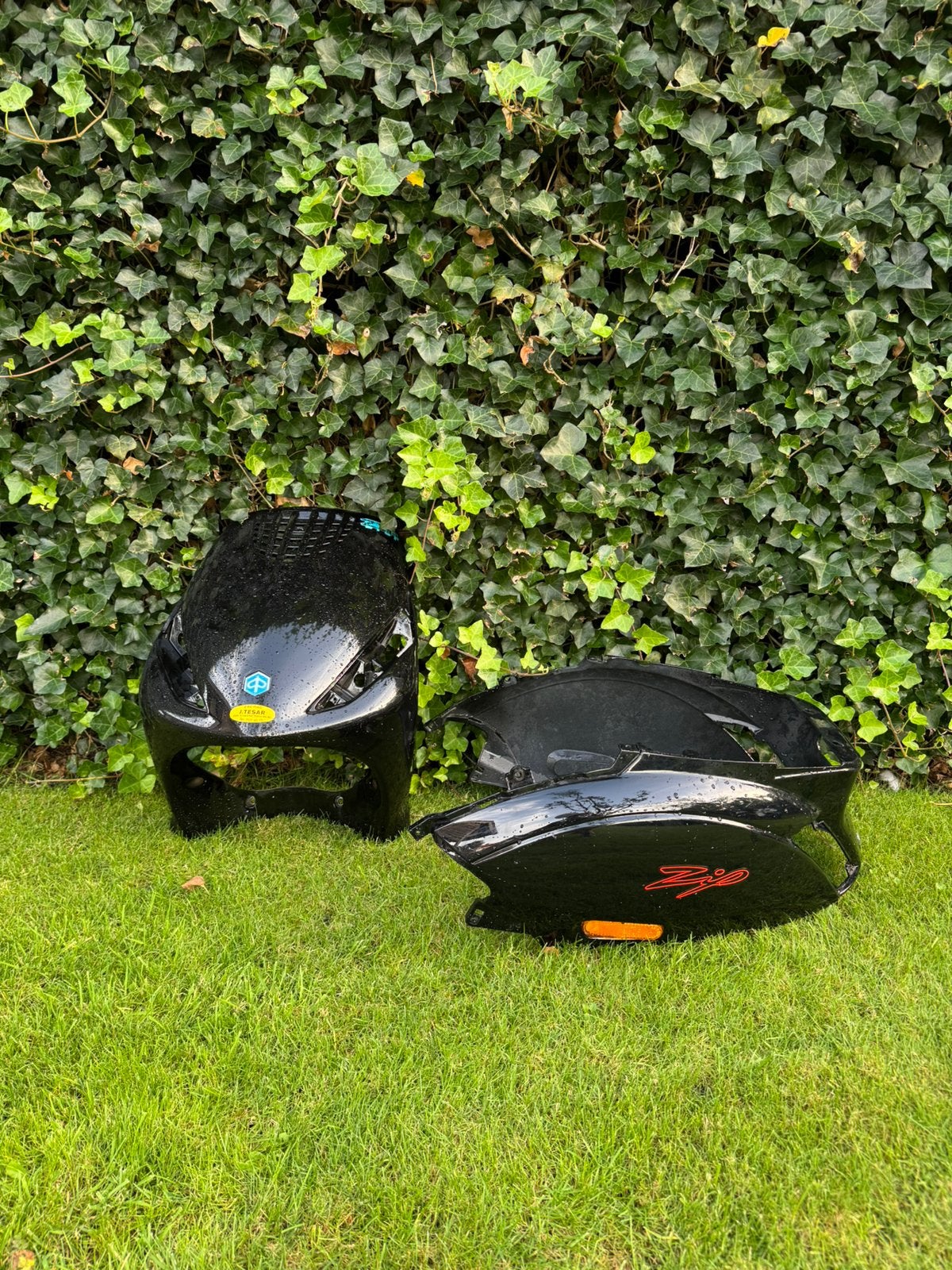 Piaggio zip kappenset orgineel, Ophalen of Verzenden, Zo goed als nieuw, Kap, Piaggio
