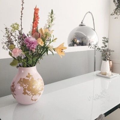 IKEA PS Jonsberg roze designvaas Hella Jongerius – puntgaaf!, Ophalen, Zo goed als nieuw, Roze