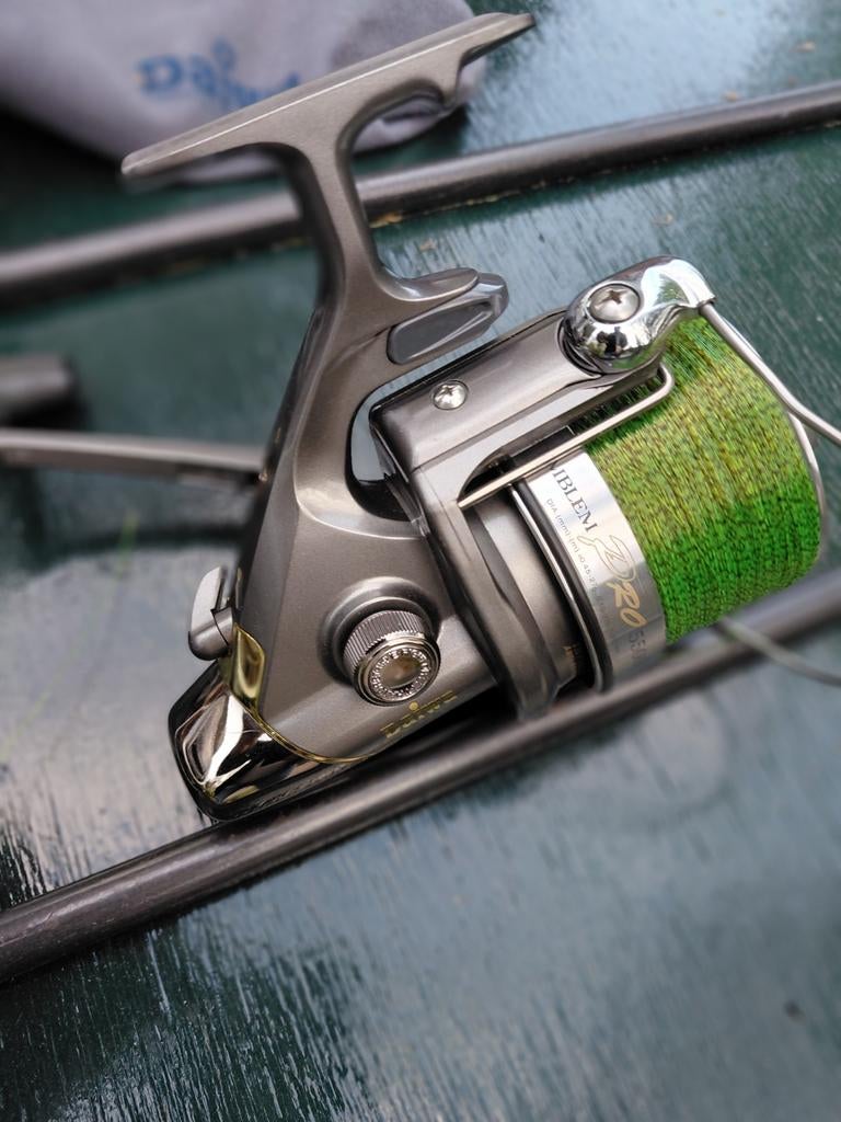Daiwa emblem pro, Watersport en Boten, Ophalen of Verzenden, Zo goed als nieuw, Molen