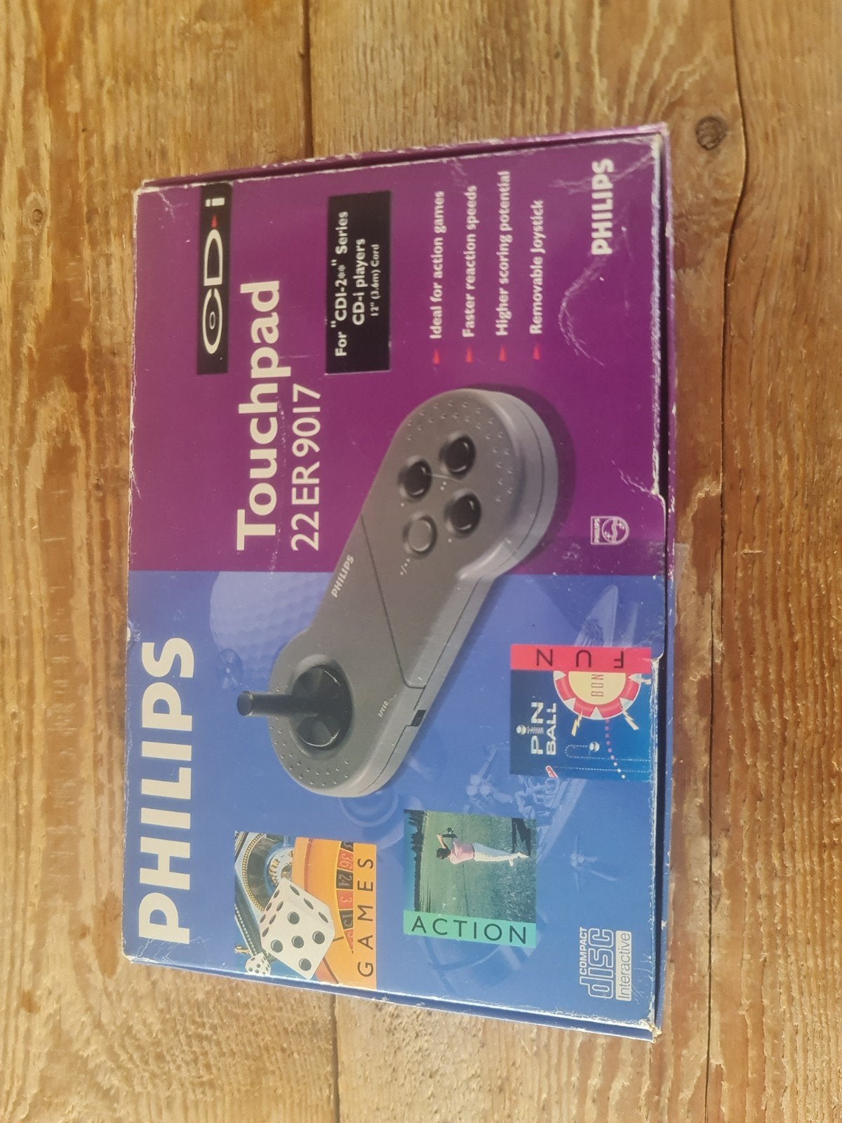 Philips CD-i Touchpad 22ER9017 Controller, Ophalen of Verzenden, Zo goed als nieuw, Overige typen