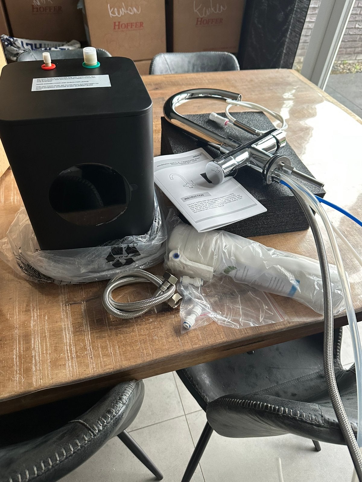 Quooker 3-in-1 compleet kokend water kraan met filter, Ophalen of Verzenden, Nieuw