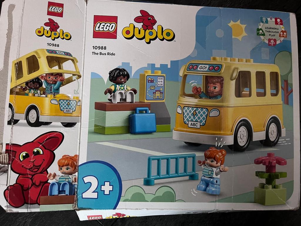 LEGO Duplo Sets: Eenhoorn, Windmolen & Busrit (3 sets), Gebruikt, Overige thema's, Ophalen of Verzenden, Duplo