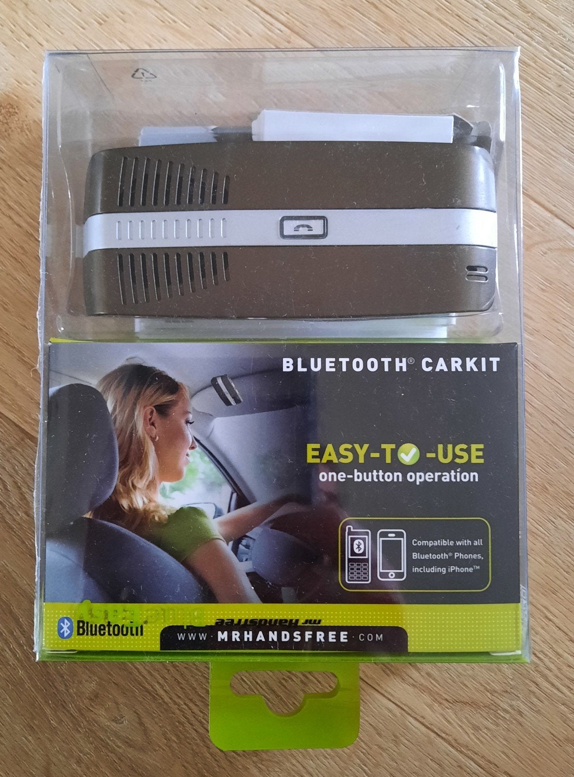 Mr Handsfree Blue Easy Bluetooth Carkit, Auto diversen, Carkits, Ophalen