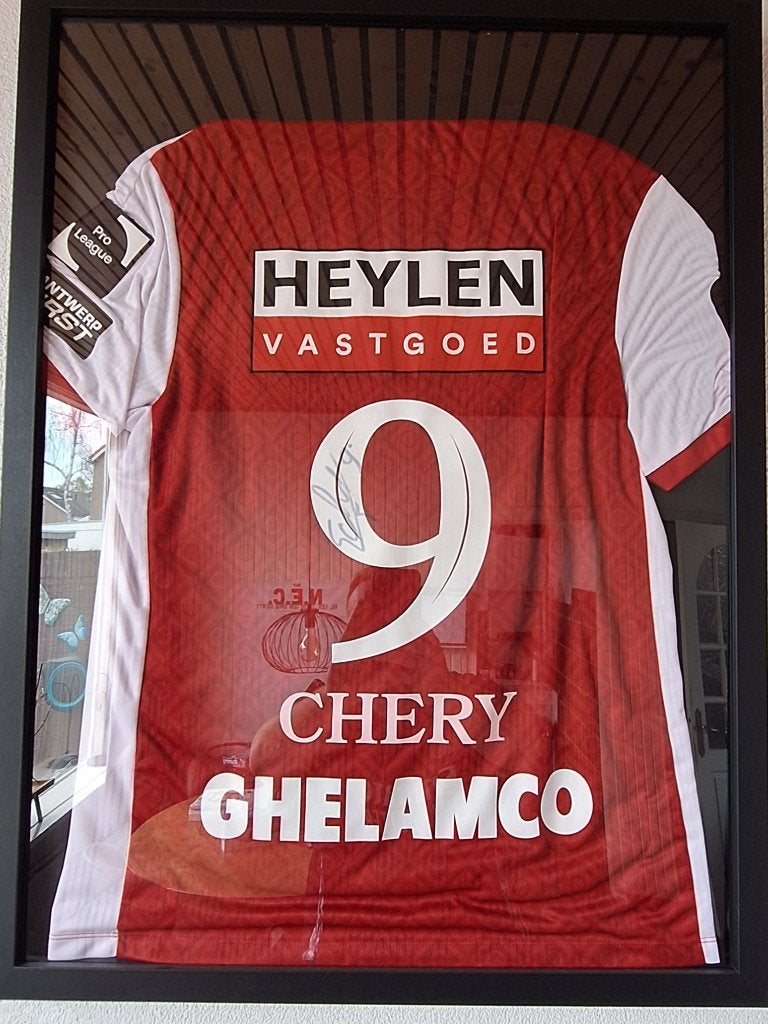 Tjaronn Chery Shirtje Antwerpen  Matchworn Speler van NEC, Ophalen, Zo goed als nieuw