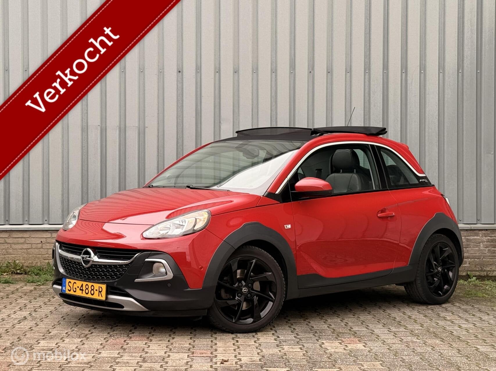 Opel ADAM 1.0 Turbo Rocks | Vouwdak | CarPlay | stoel-Verw., Auto's, ADAM, 40 €/maand, 1041 kg, 4 stoelen