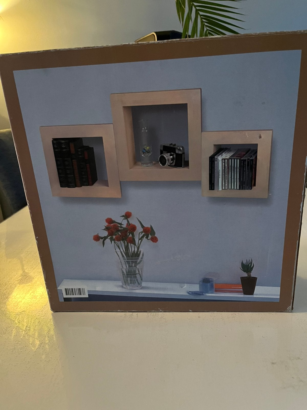Wandcombinatie 3 kleine kasjes, Ophalen, Nieuw, Hout