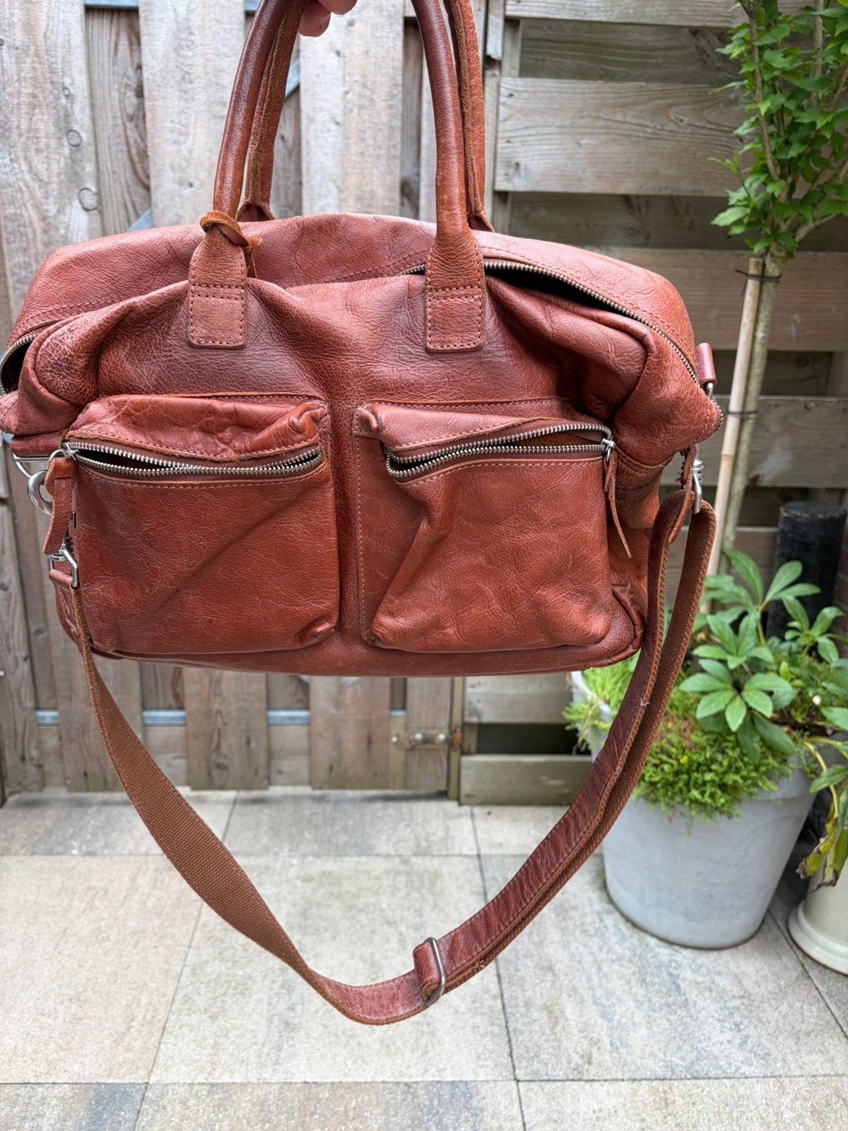 Cowboysbag, Minder dan 30 cm, Bruin, Aktetas of Boekentas, Zo goed als nieuw