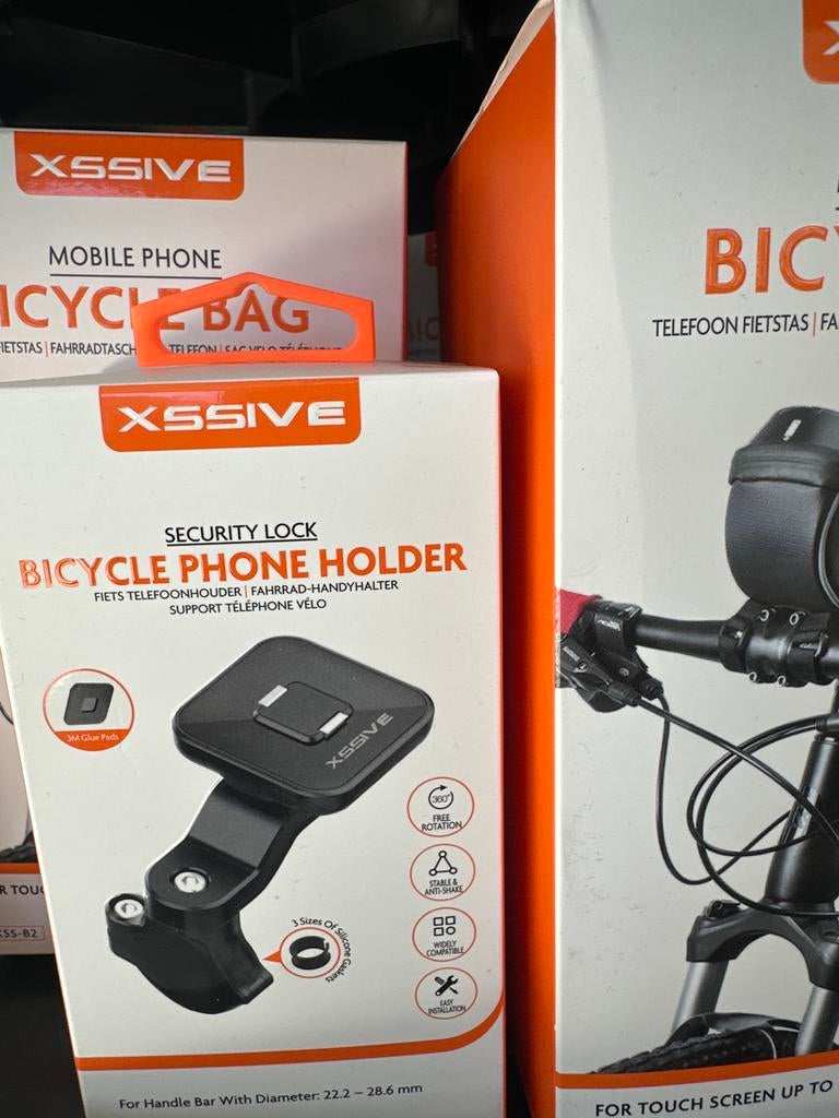 XSSIVE Fiets Telefoonhouder - Universeel & Veilig, Ophalen, Xss, Xssive, Nieuw