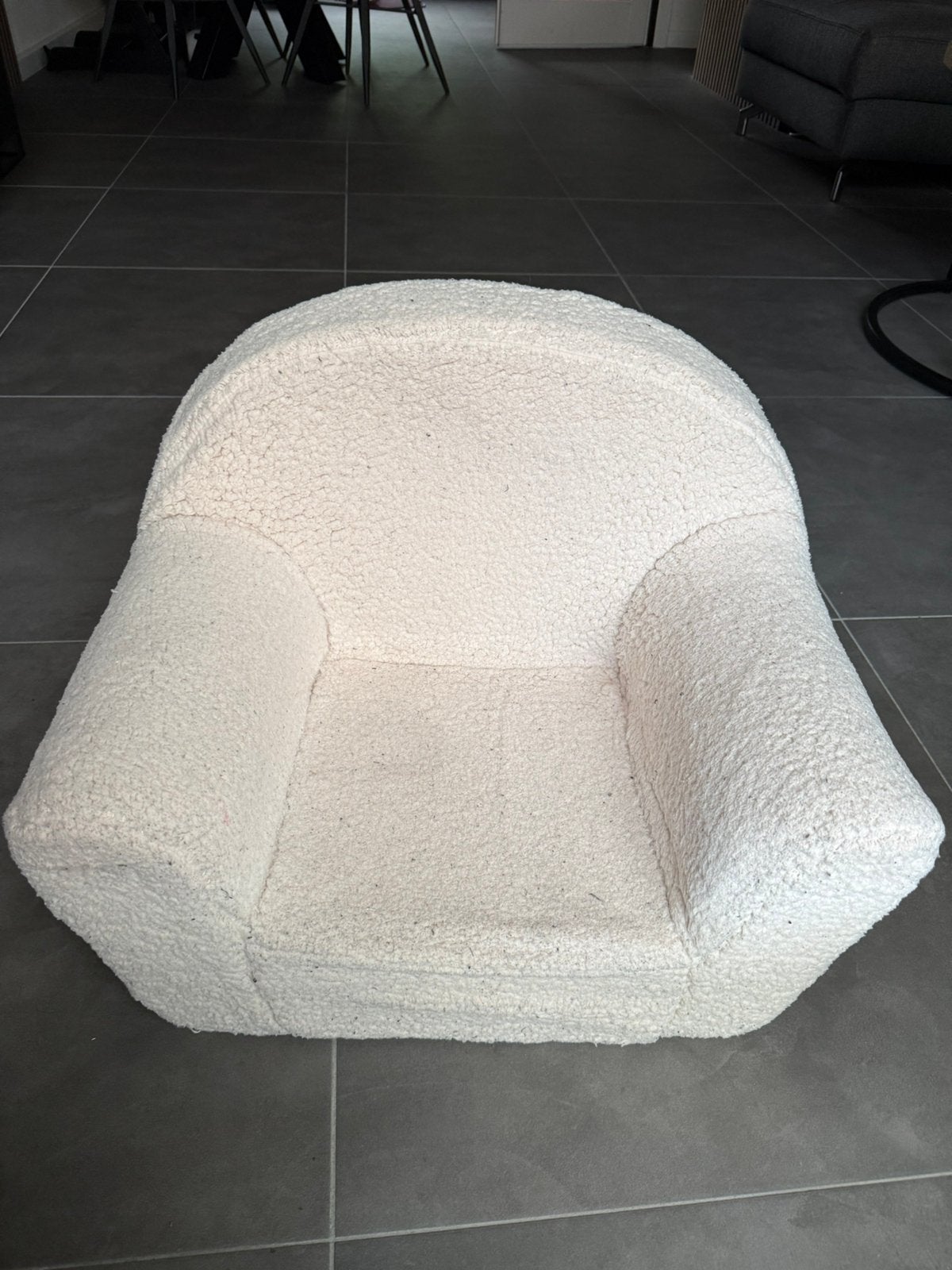 Kinderstoel teddy leen bakker, Huis en Inrichting, Zitzakken, Ophalen, Gebruikt, Beige, Overige typen