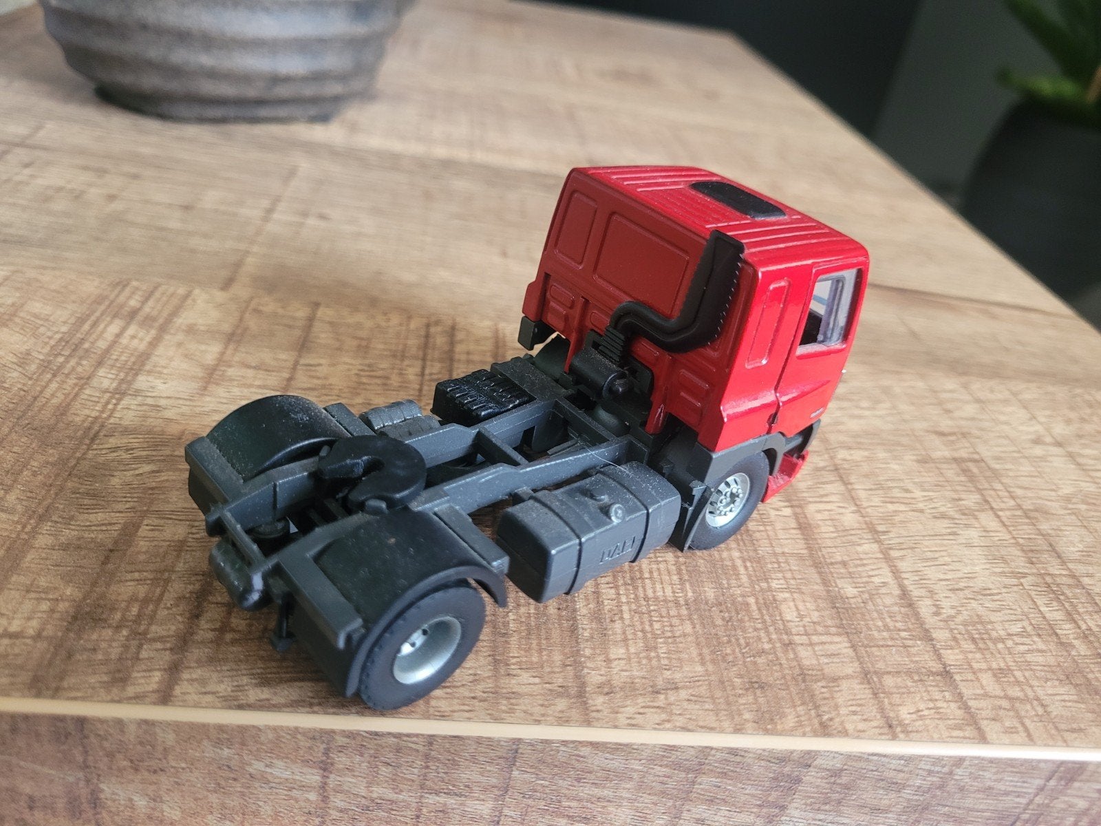 Daf truck rood, Lion, Ophalen of Verzenden, Zo goed als nieuw, Lion
