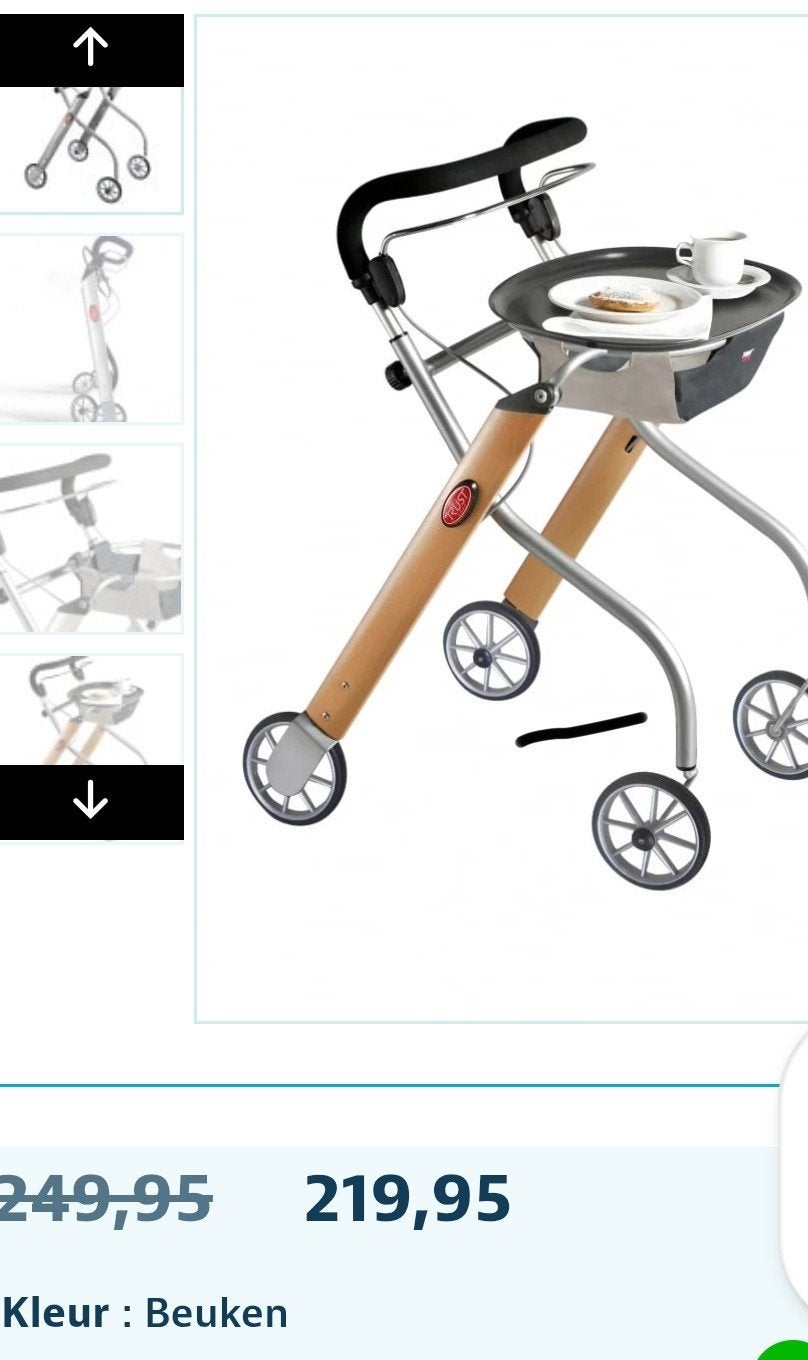 Let's Go Indoor rollator, Ophalen, Zo goed als nieuw