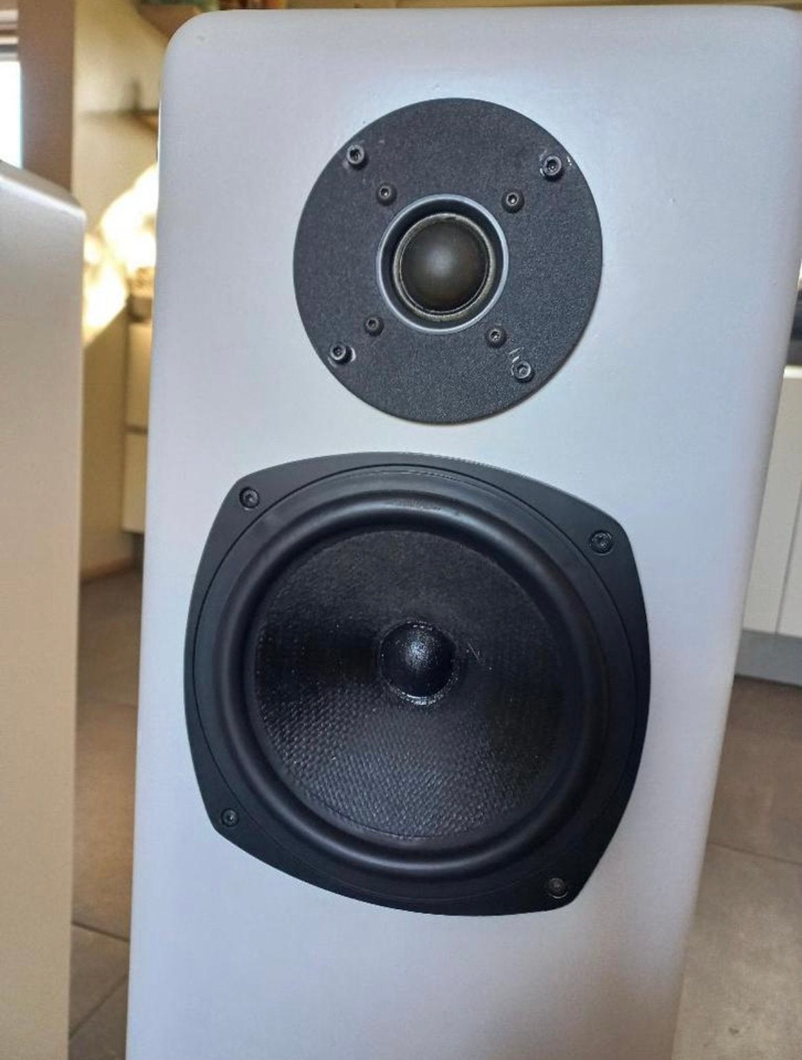 Scan Speak / Davis, Zo goed als nieuw, Minder dan 60 watt, Front, Rear of Stereo speakers, Ophalen
