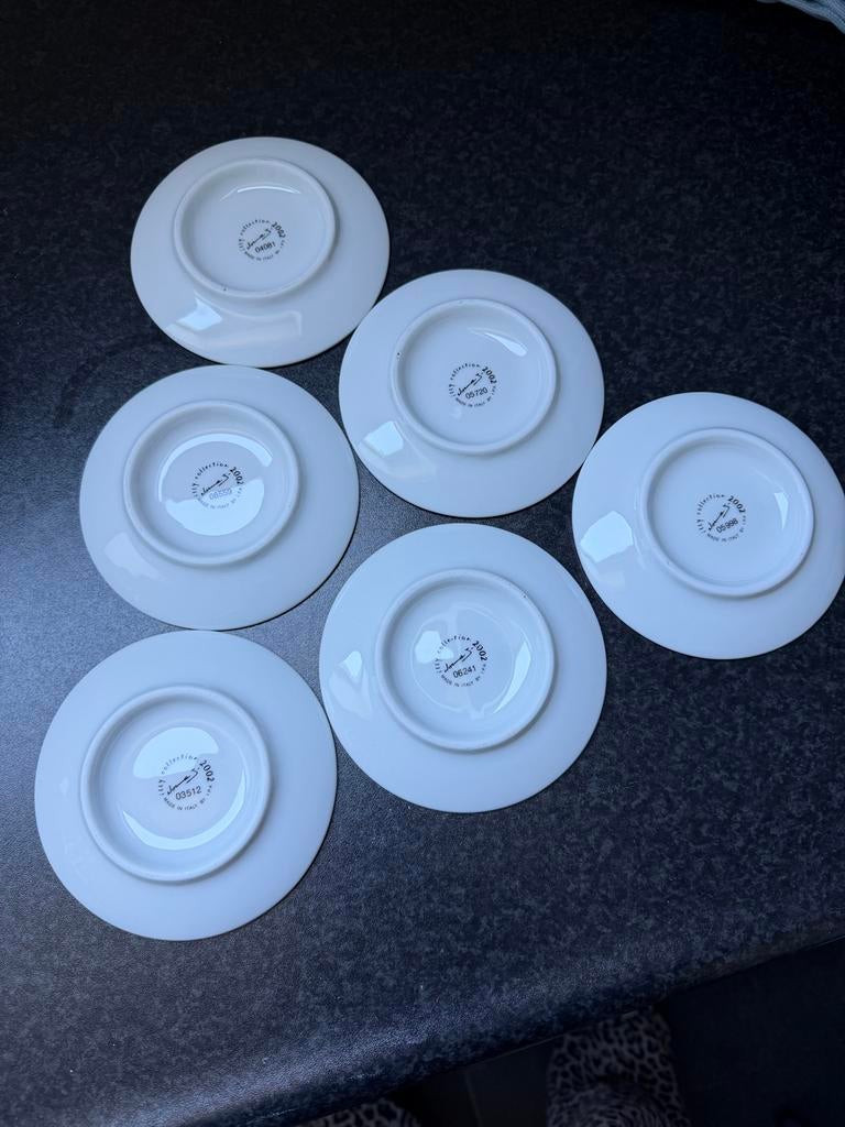 Set van 6 Lily kopjes - Zo goed als nieuw, Keramiek, Ophalen of Verzenden, Zo goed als nieuw, Overige stijlen