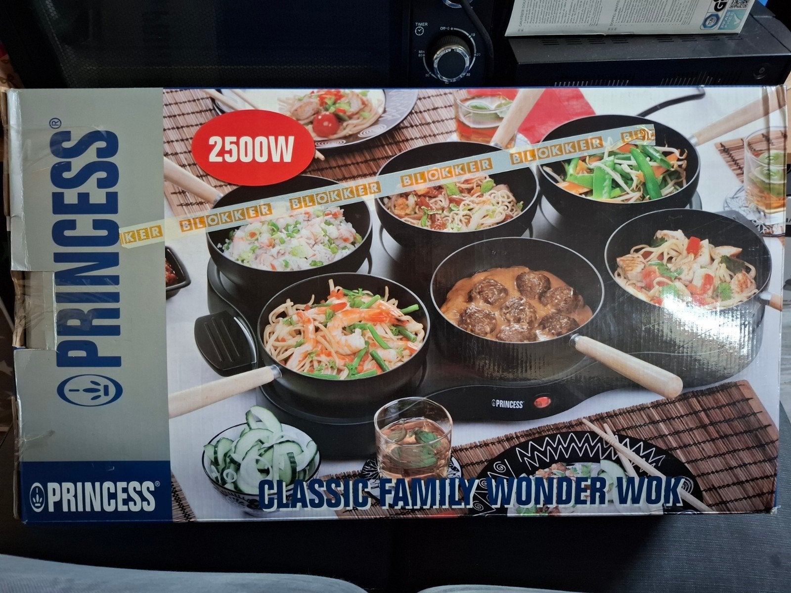 Princess 162310 Family Wonder Wok, Ophalen