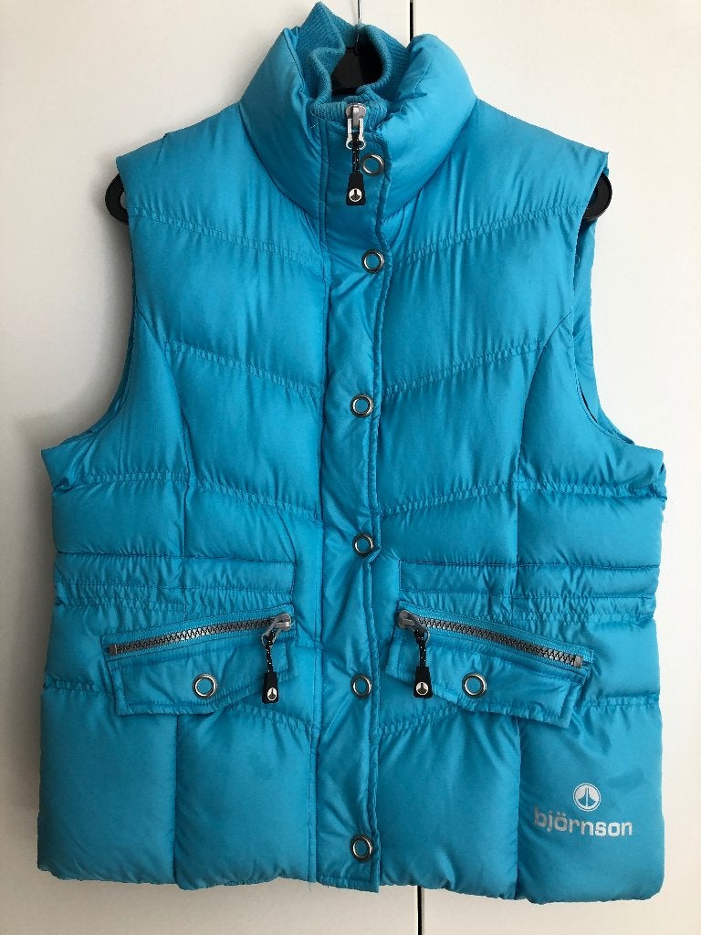 Mooie dames bodywarmer Bjornson, Ophalen, Zo goed als nieuw, Maat 38/40 (M), Zwart