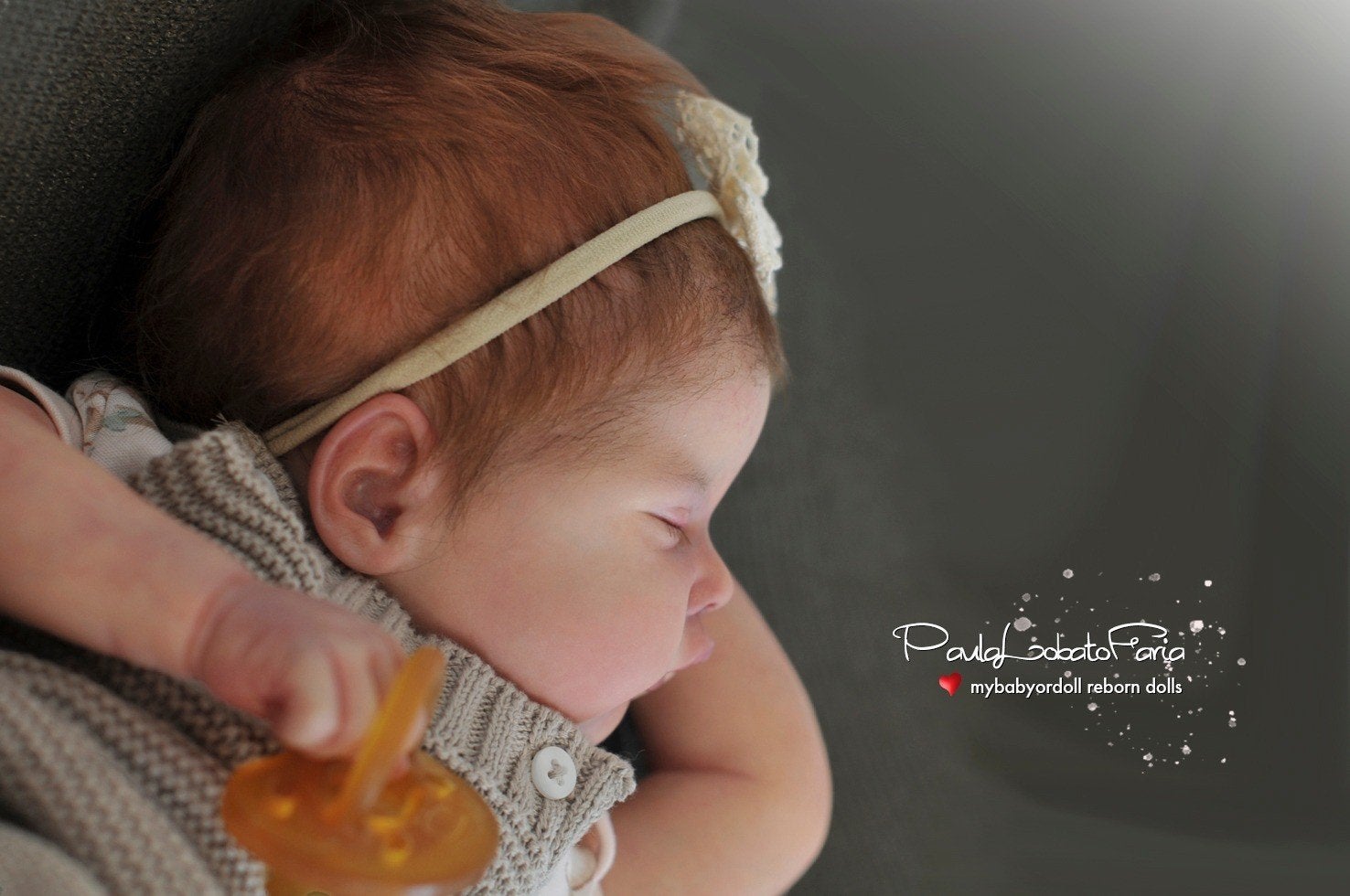 prachtige reborn baby Paula Lobato Faria, Verzamelen, Ophalen of Verzenden, Zo goed als nieuw, Pop, Levensecht of Reborn
