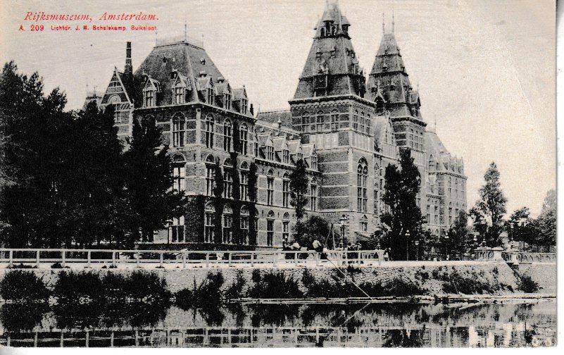 AMSTERDAM - RIJKSMUSEUM, Ophalen of Verzenden, 1920 tot 1940, Ongelopen, Noord-Holland