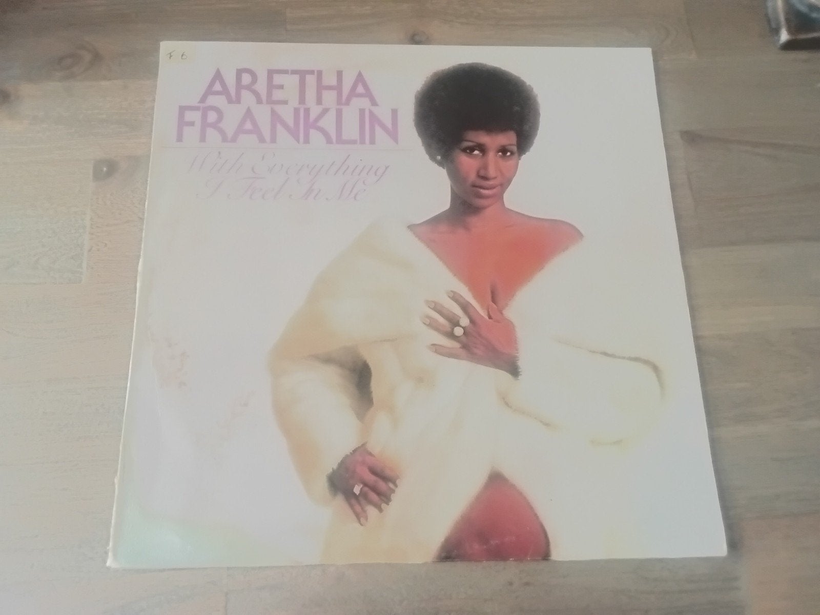 Aretha Franklin-With Everything I Feel In Me lp uit 1974, Ophalen of Verzenden, LP
