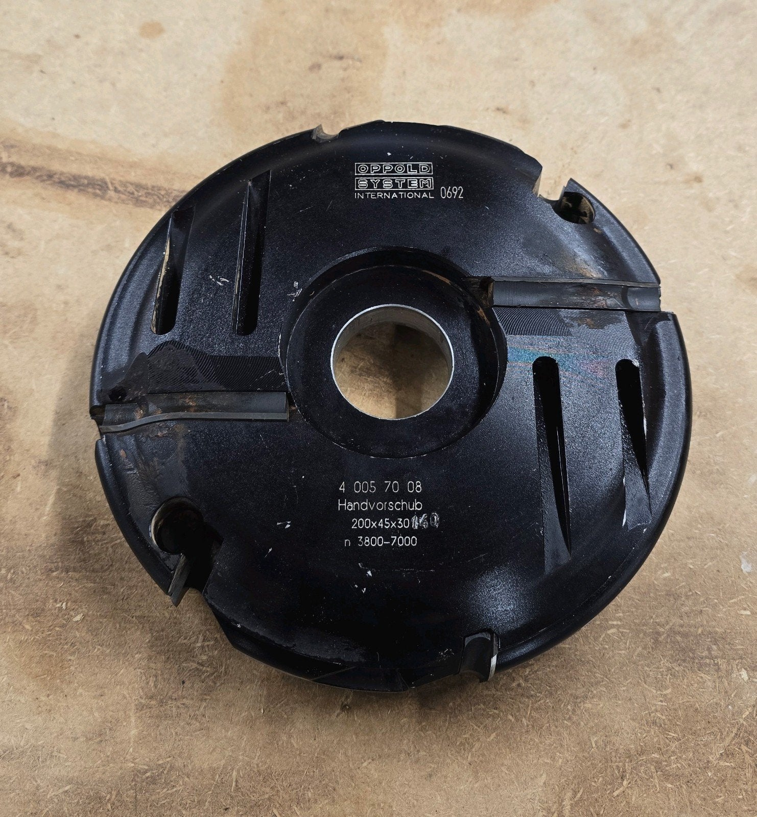 Oppold bossingfrees Paneelfrees tweezijdig asgat 40mm, Ophalen of Verzenden