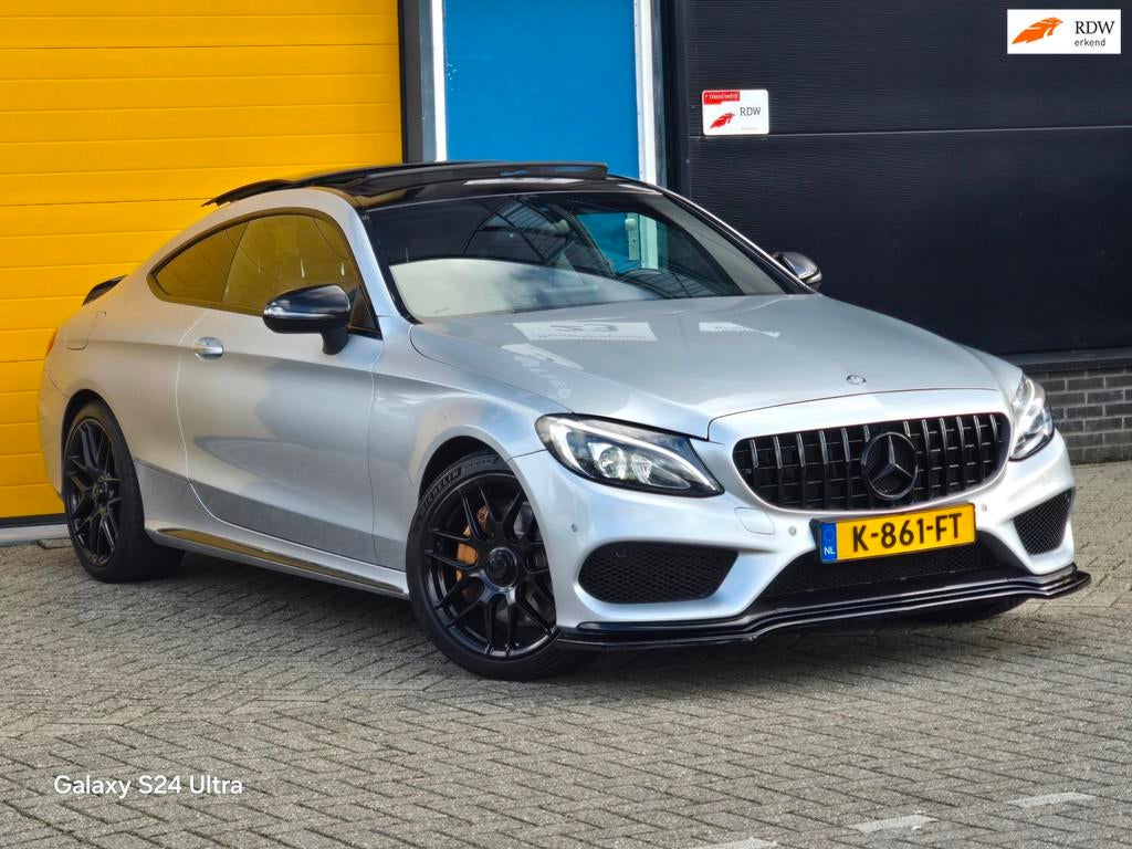 Mercedes-Benz C-klasse Coupé 250 d Edition 1 / AUT / Navi /, Auto's, Mercedes-Benz, Bedrijf, Te koop, C-Klasse, 360° camera, ABS