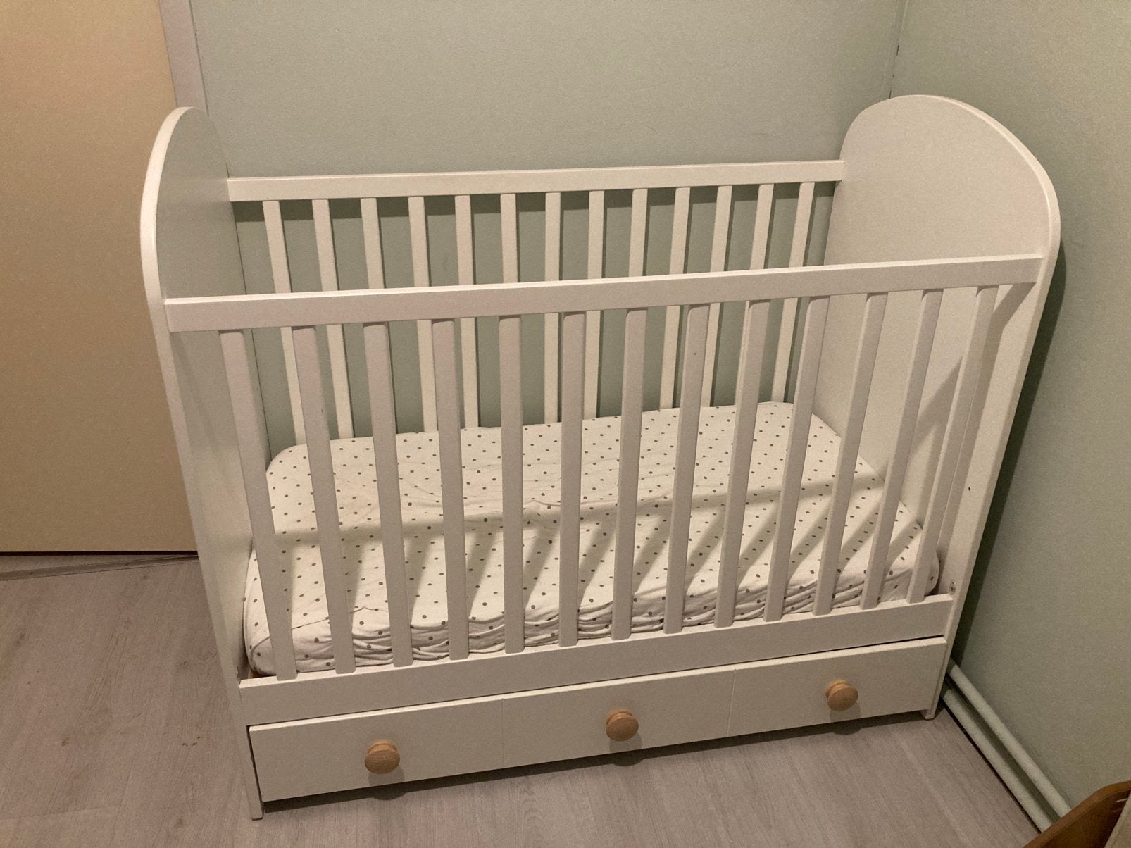 ikea gonatt+matrass, Ophalen, Gebruikt, Wieg