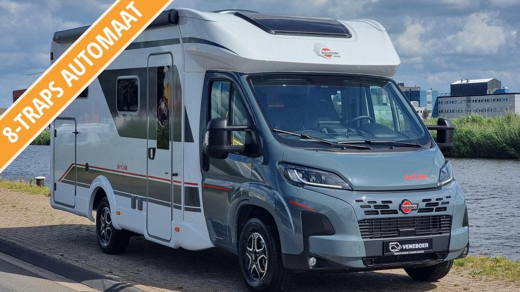 Bürstner Lyseo Time T Skyline 690 G, Caravans en Kamperen, Automaat, Ringverwarming, Fiat, Tot en met 2