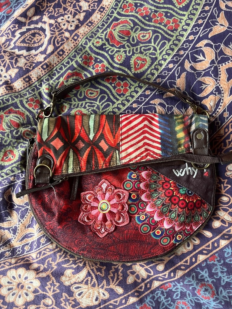 Super leuke designer handtas van Desigual nu voor 39,99€, Sieraden, Tassen en Uiterlijk, Ophalen of Verzenden, Gebruikt, Overige kleuren