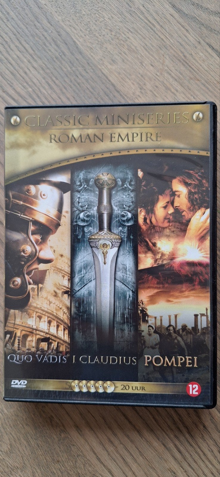 Classic Miniseries Roman Empire DVD Boxset (20 uur), Gebruikt, Boxset, Drama, Ophalen of Verzenden